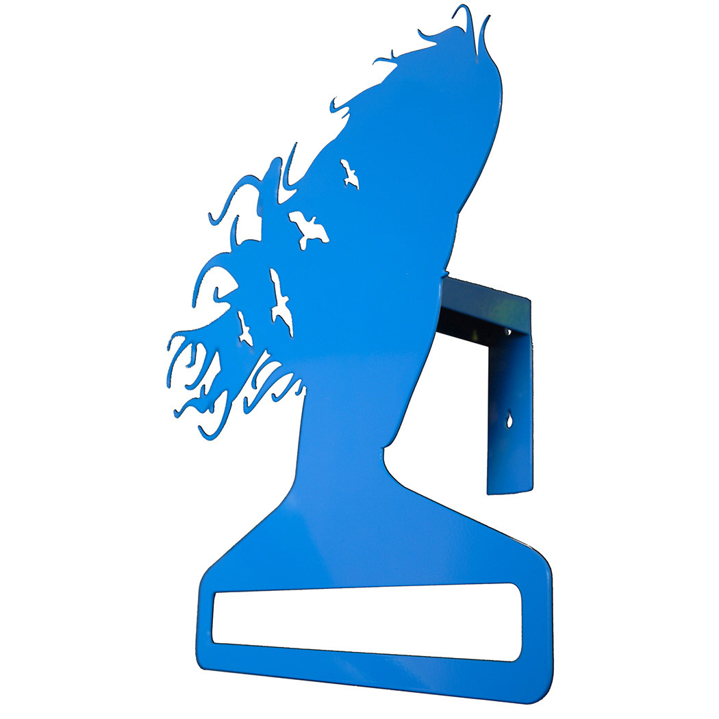 Vue de la patte de fixation murale