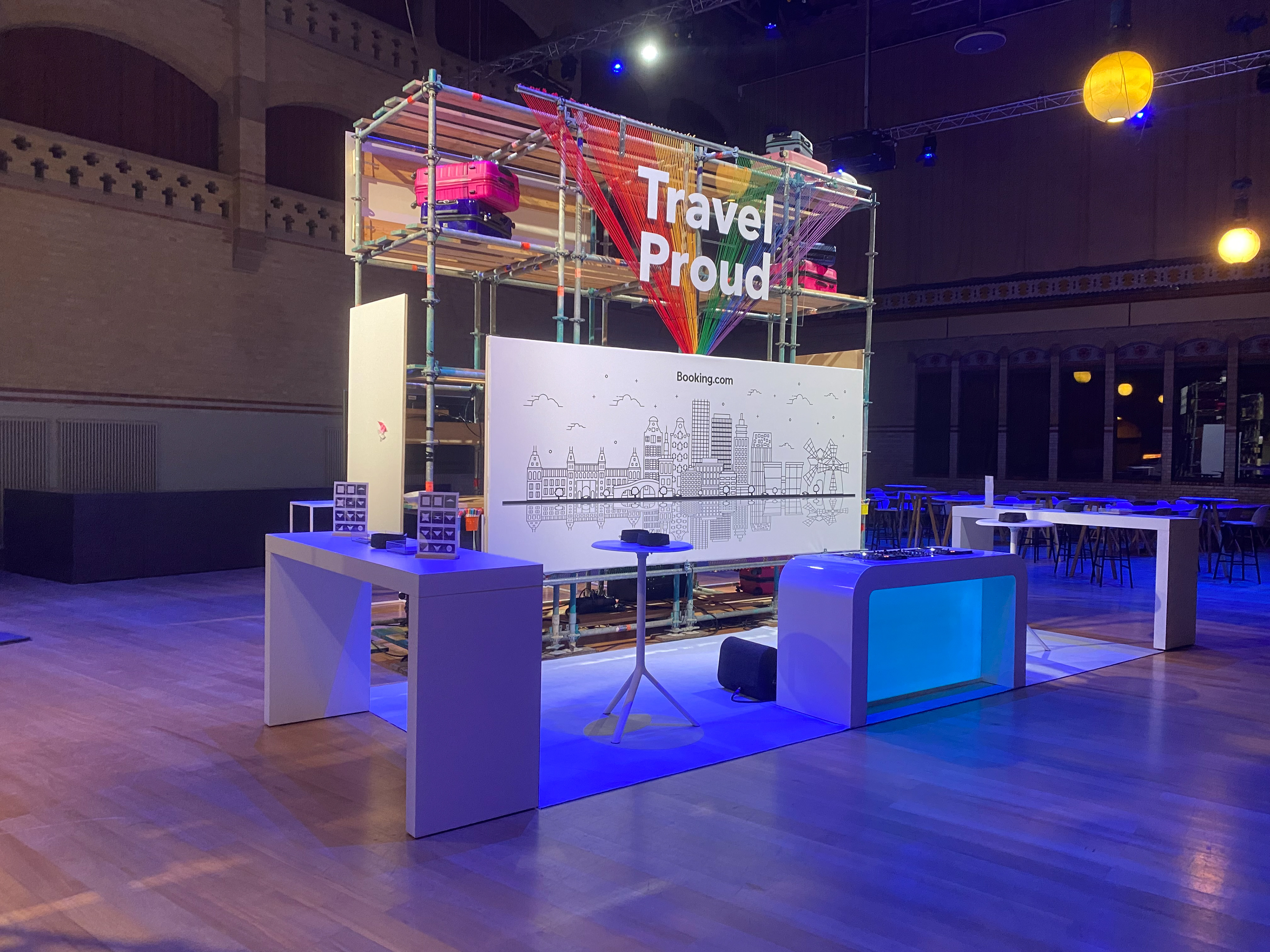 Travel Proud installation