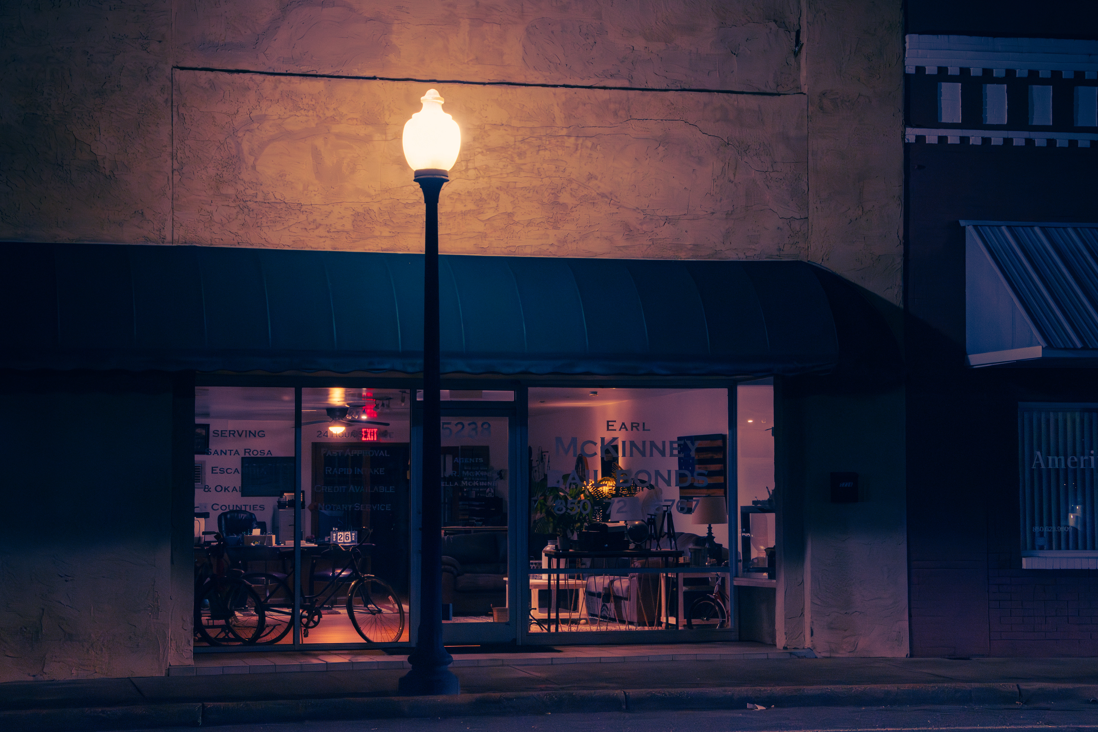 Lamplight, Digital Photograph, March 25, 2025