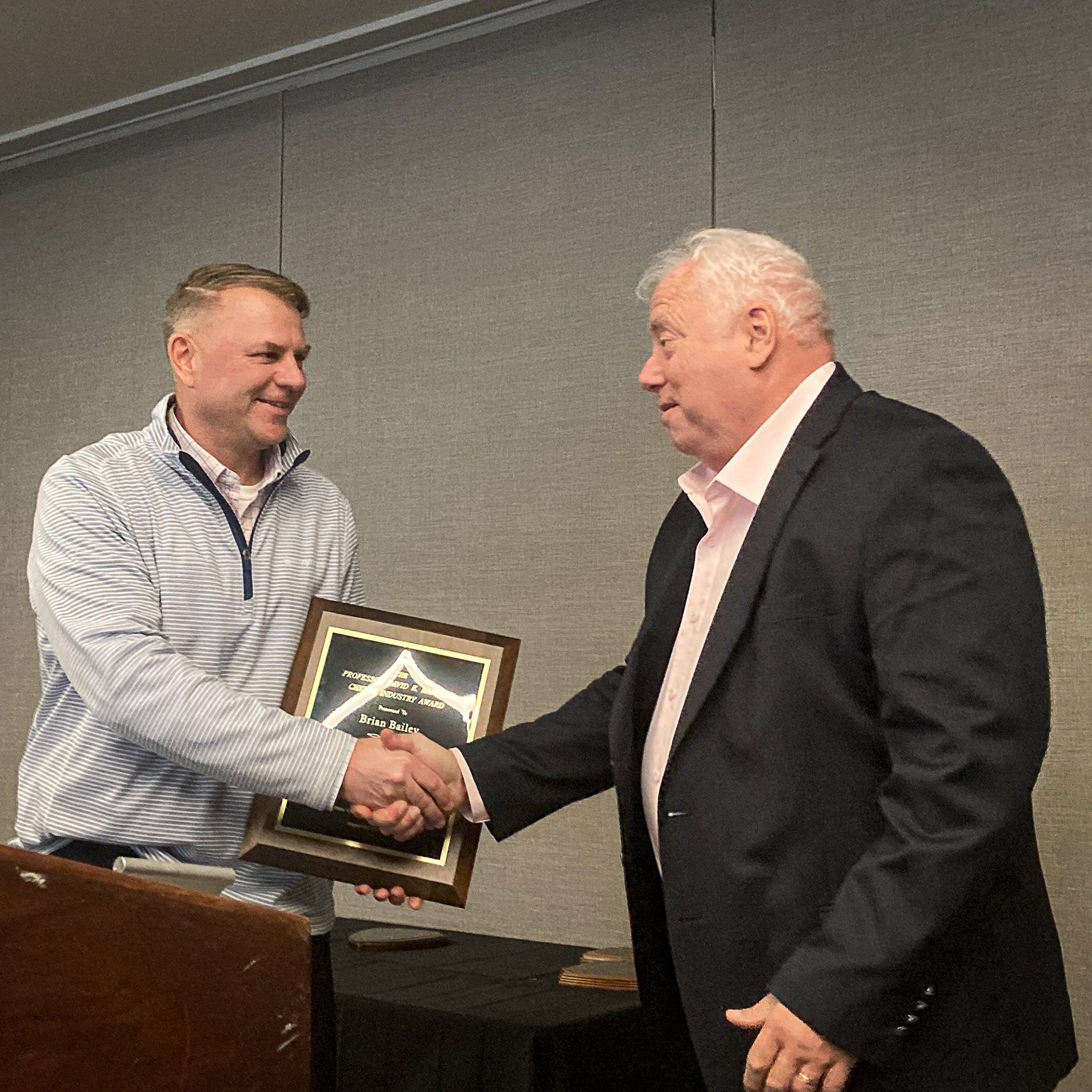 David K. Bandler Cheese Industry Award winner, Brian Bailey