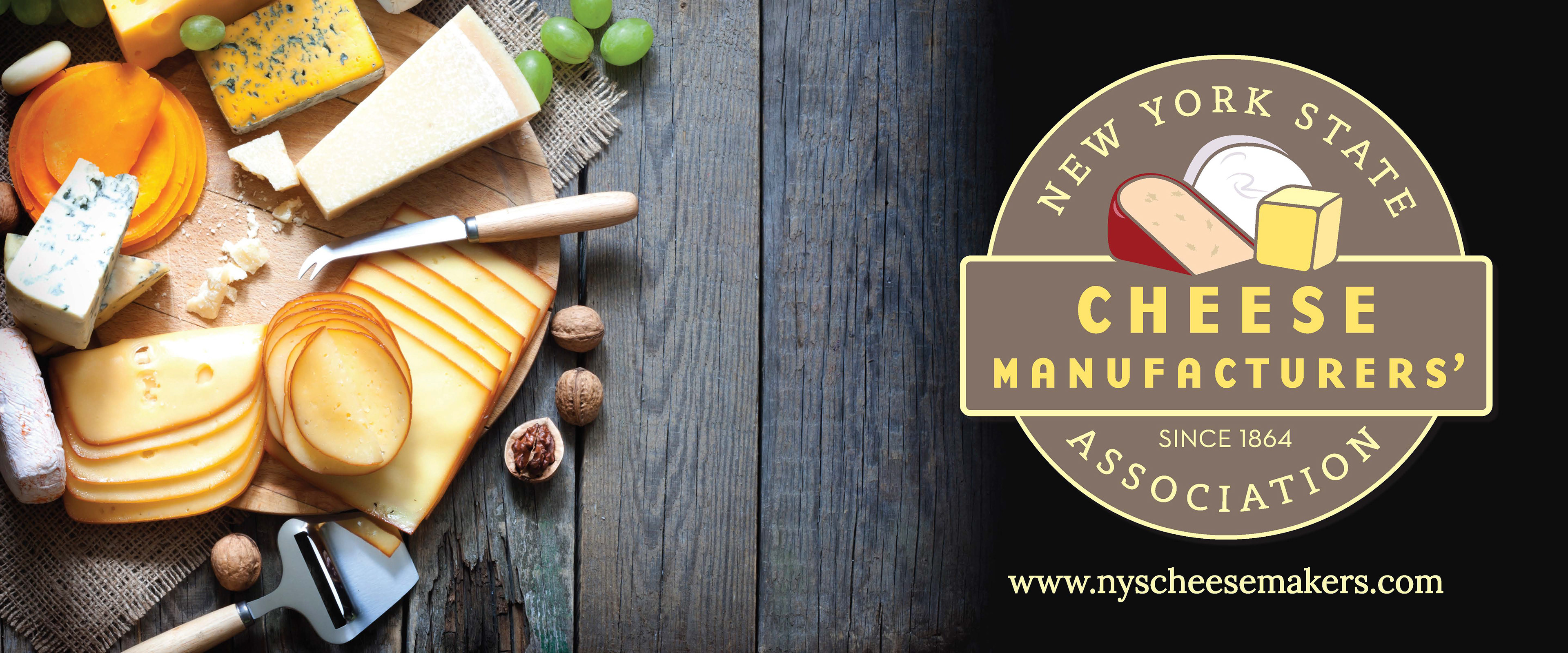 Six foot banner for the NYS Cheese Manufacturers' Association, 2019