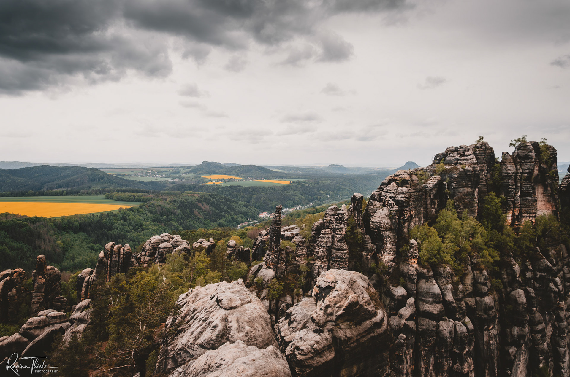 Schrammsteine Sächs. Schweiz / Deutschland