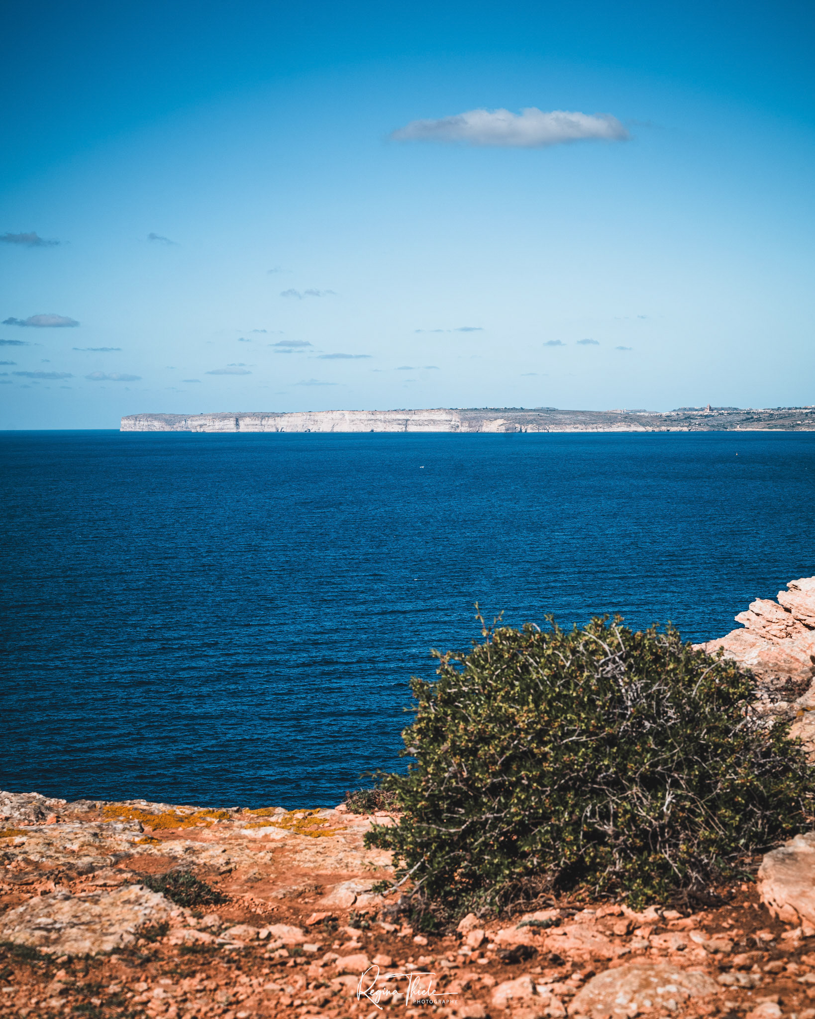 Blick nach Gozo / Malta