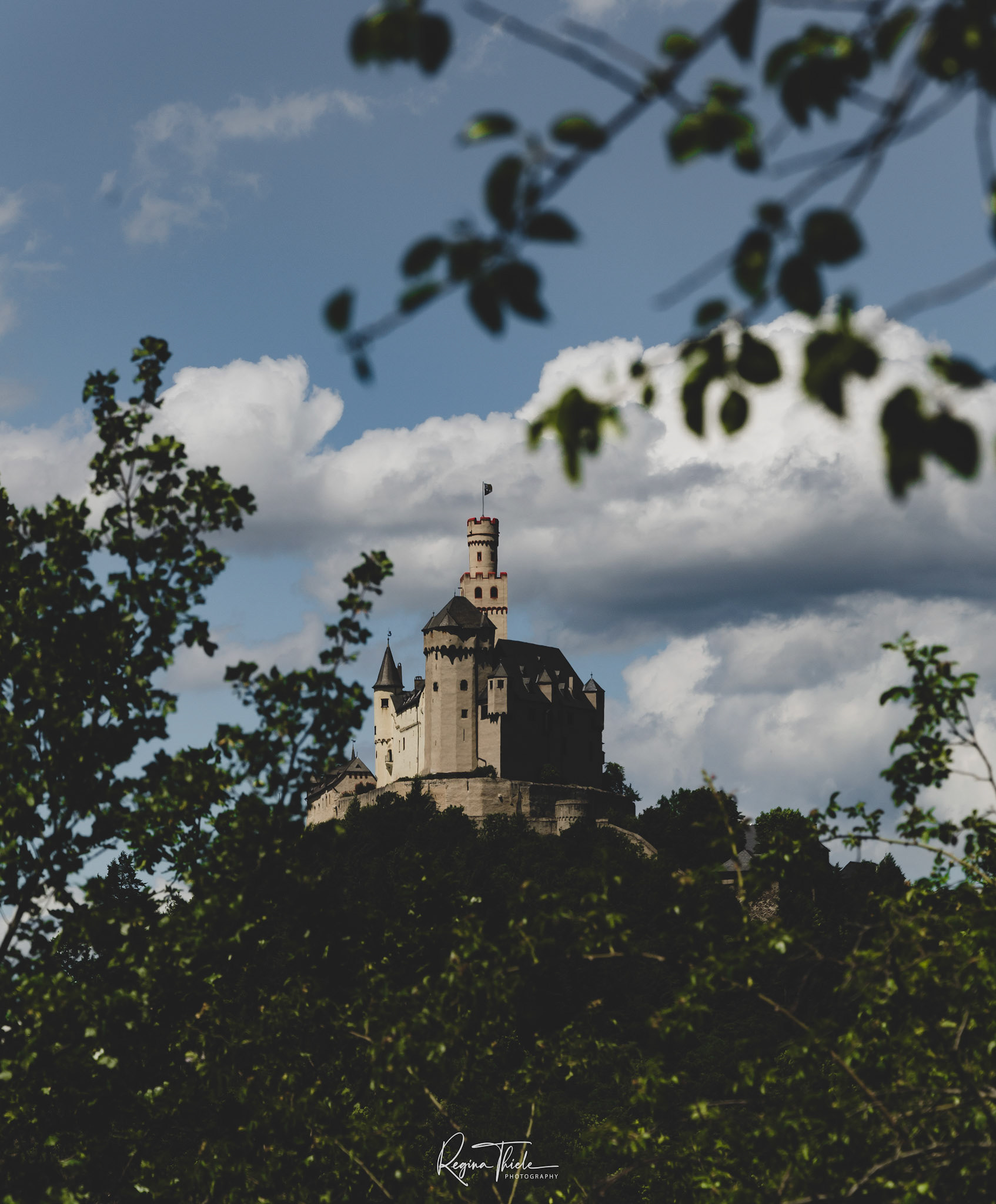 Marksburg am Rhein / Deutschland