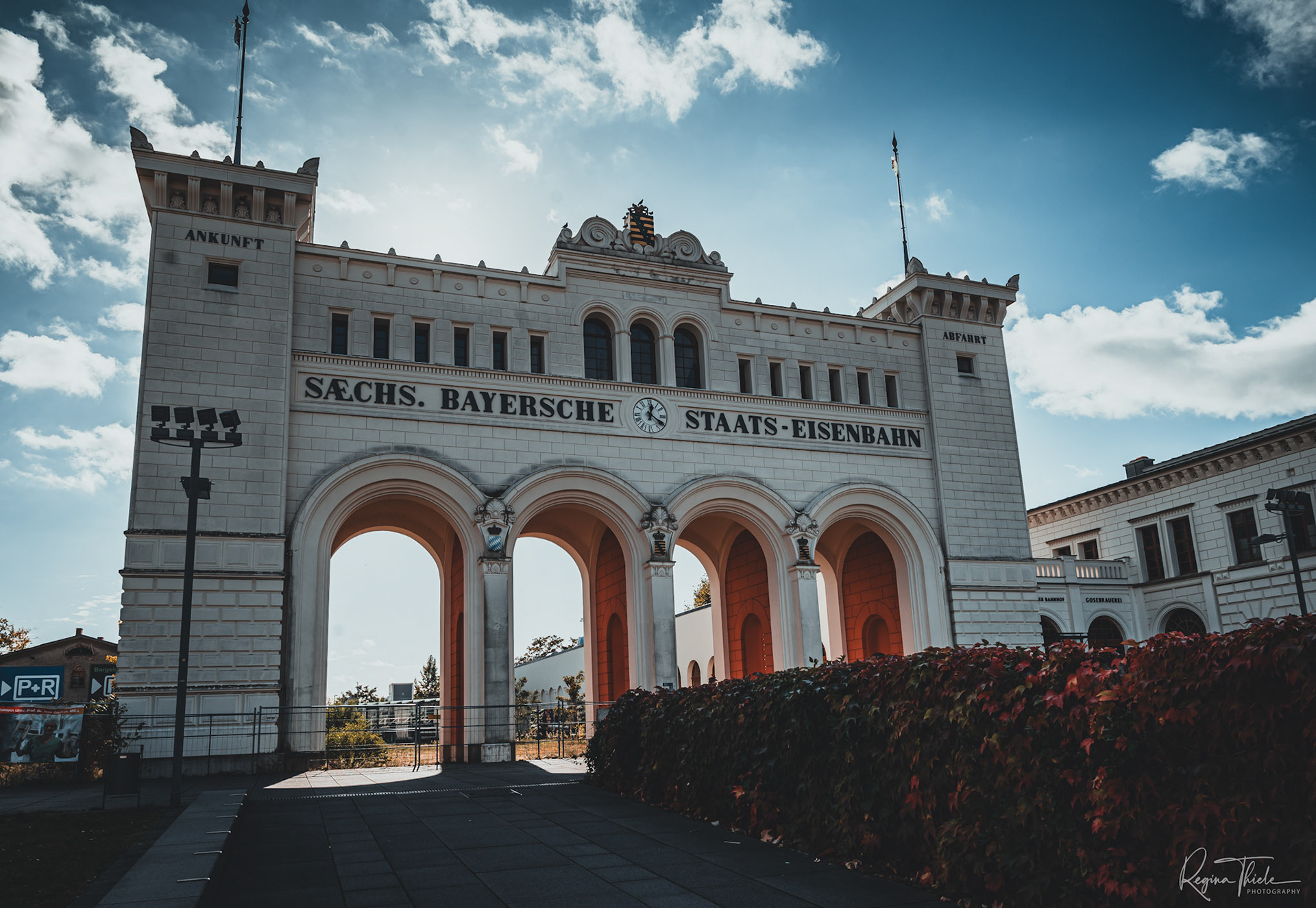 Bhf. Bayrische Straße Leipzig / Deutschland