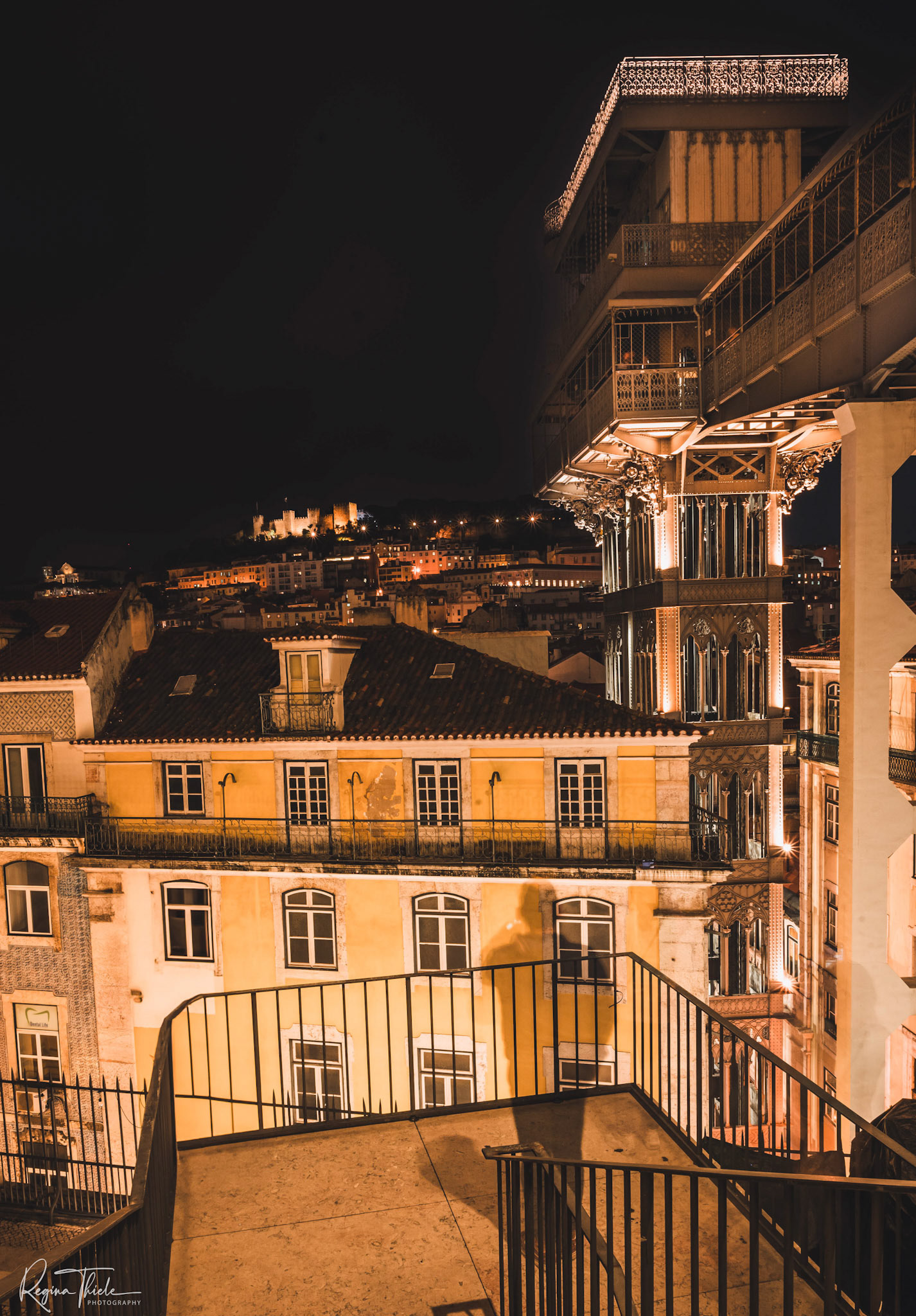 Elevator de Santa Justa LIssabon / Portugal