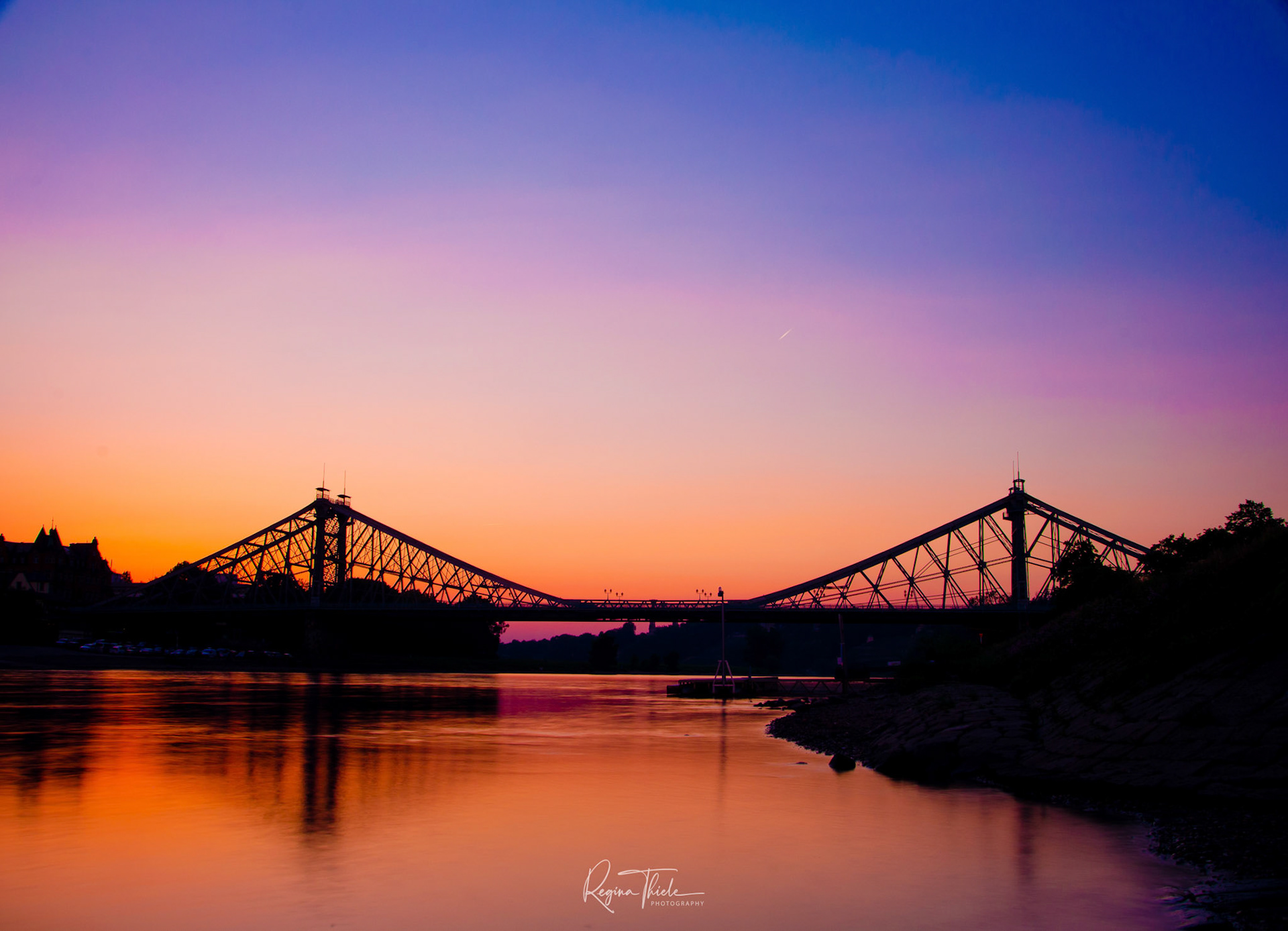 Blaues Wunder Dresden / Deutschland