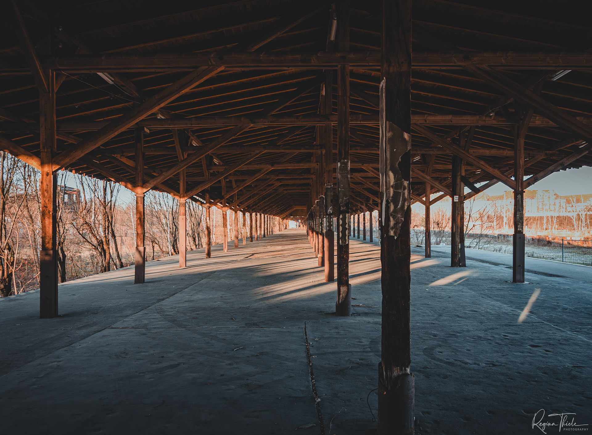 Alter Leipziger Bahnhof Dresden / Deutschland