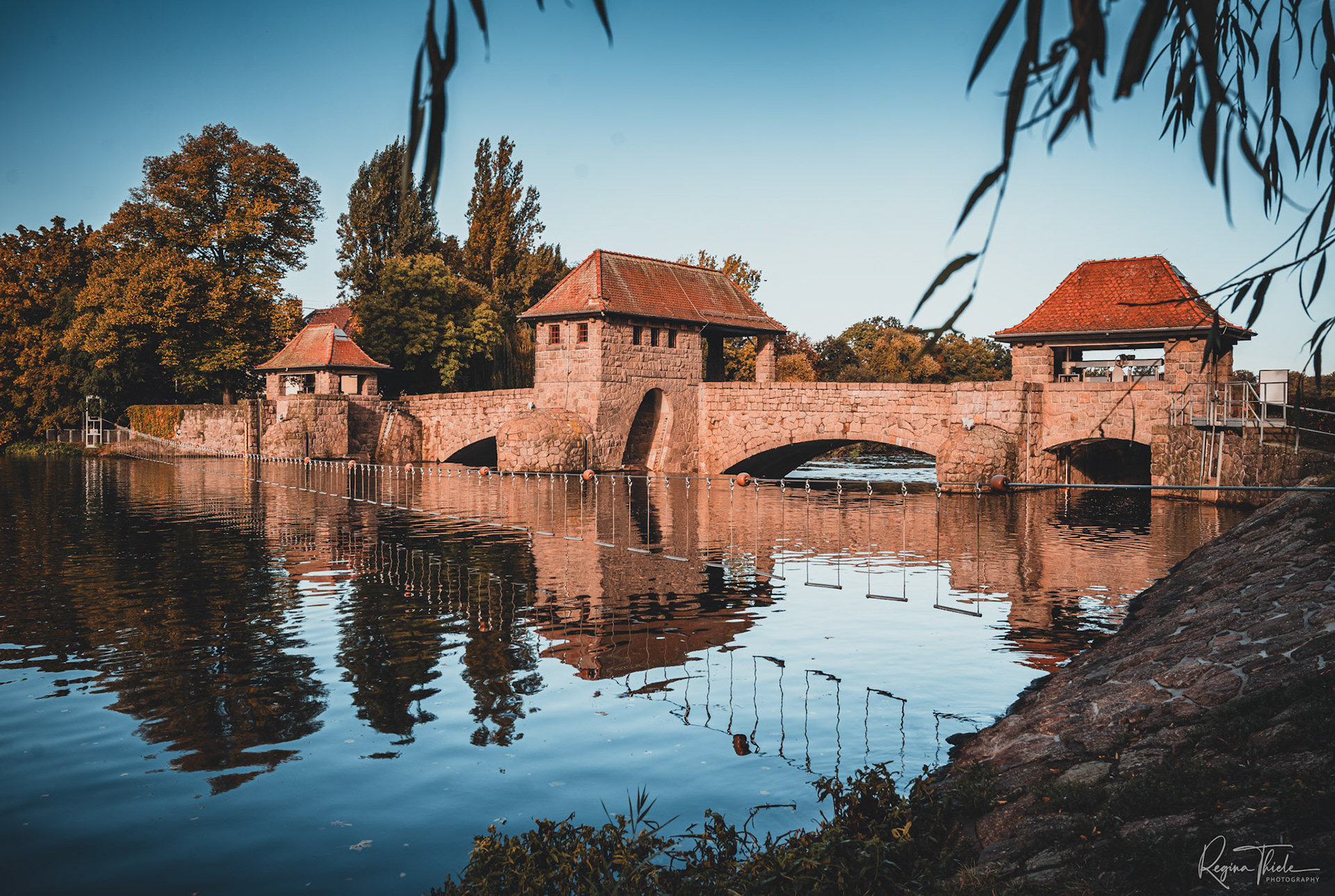 Palmengartenwehr Leipzig / Deutschland