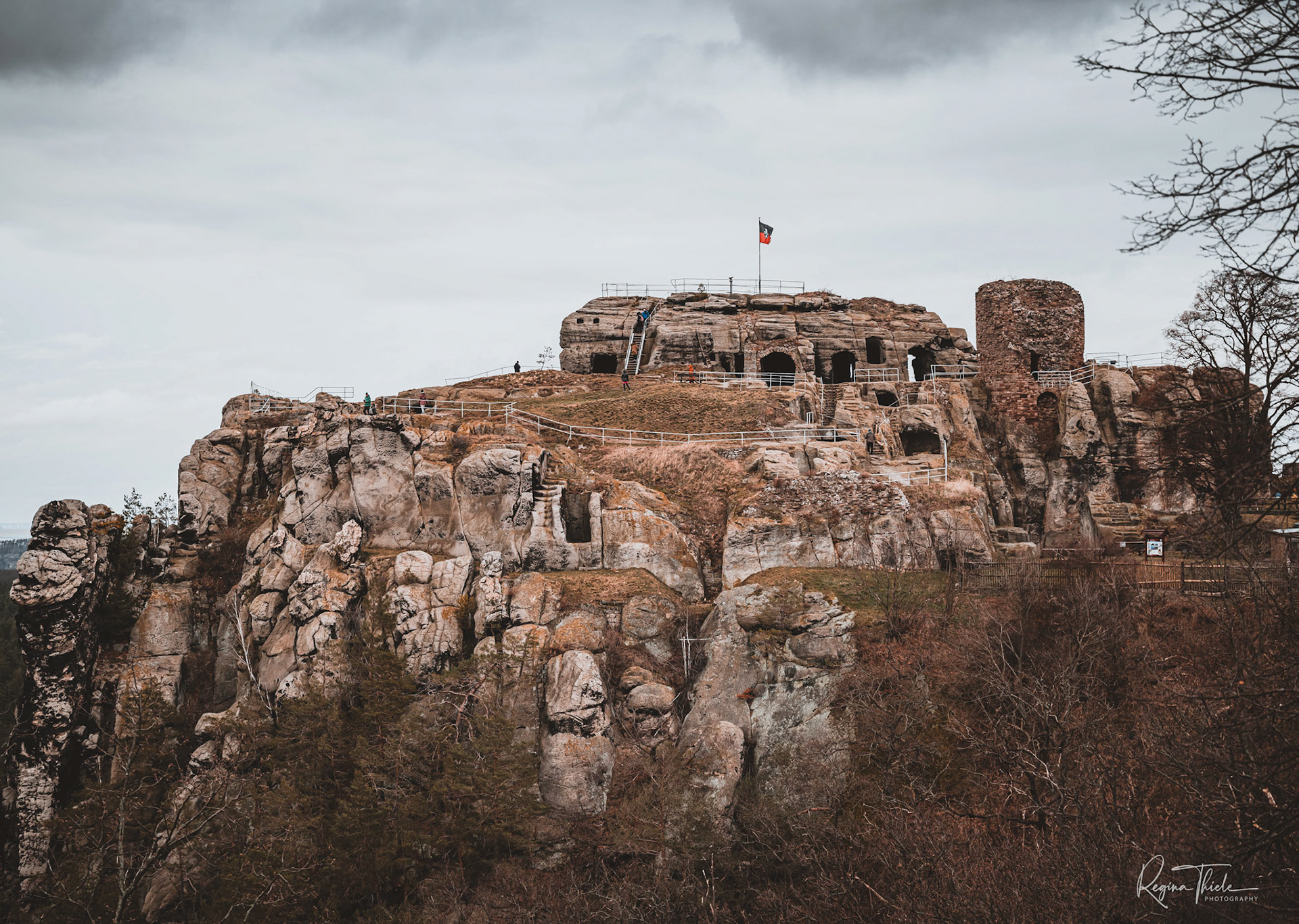 Burgruine Regenstein, Harz / Deutschland