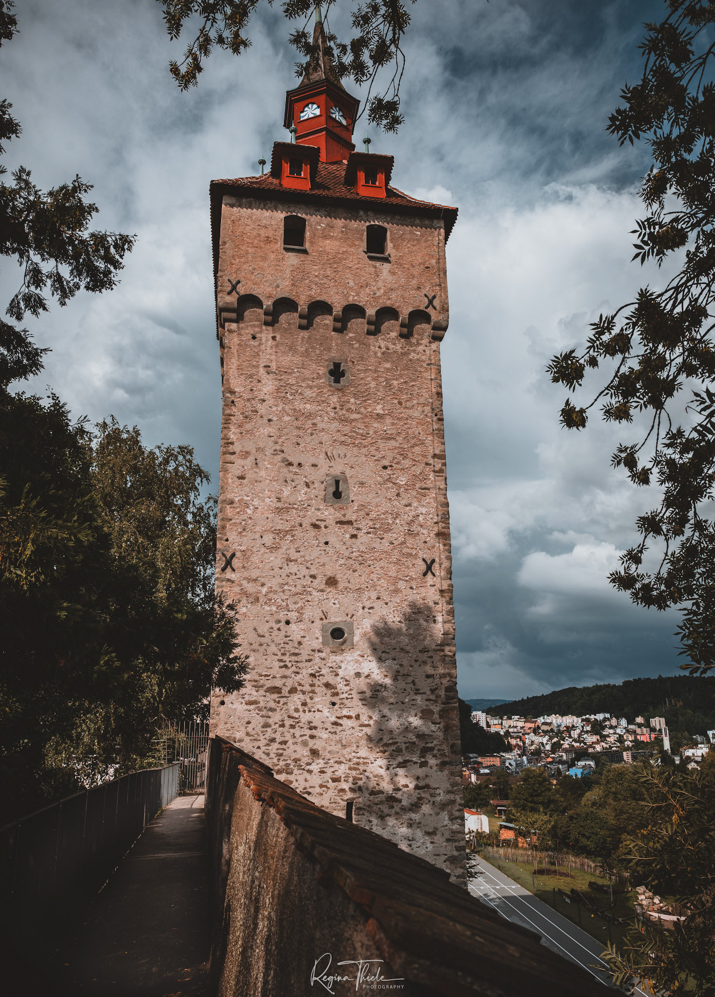 Stadtmauer Luzern / Schweiz