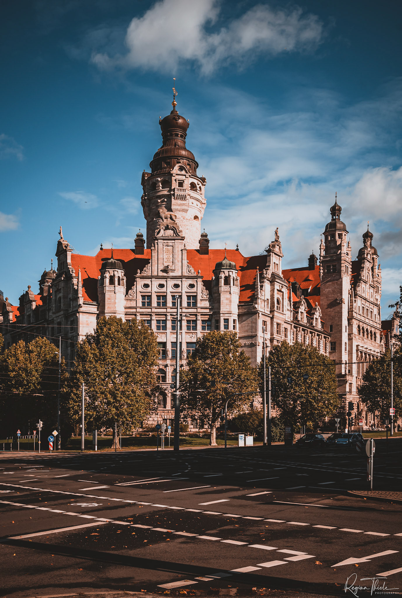 Neues Rathaus Leipzig / Deutschland