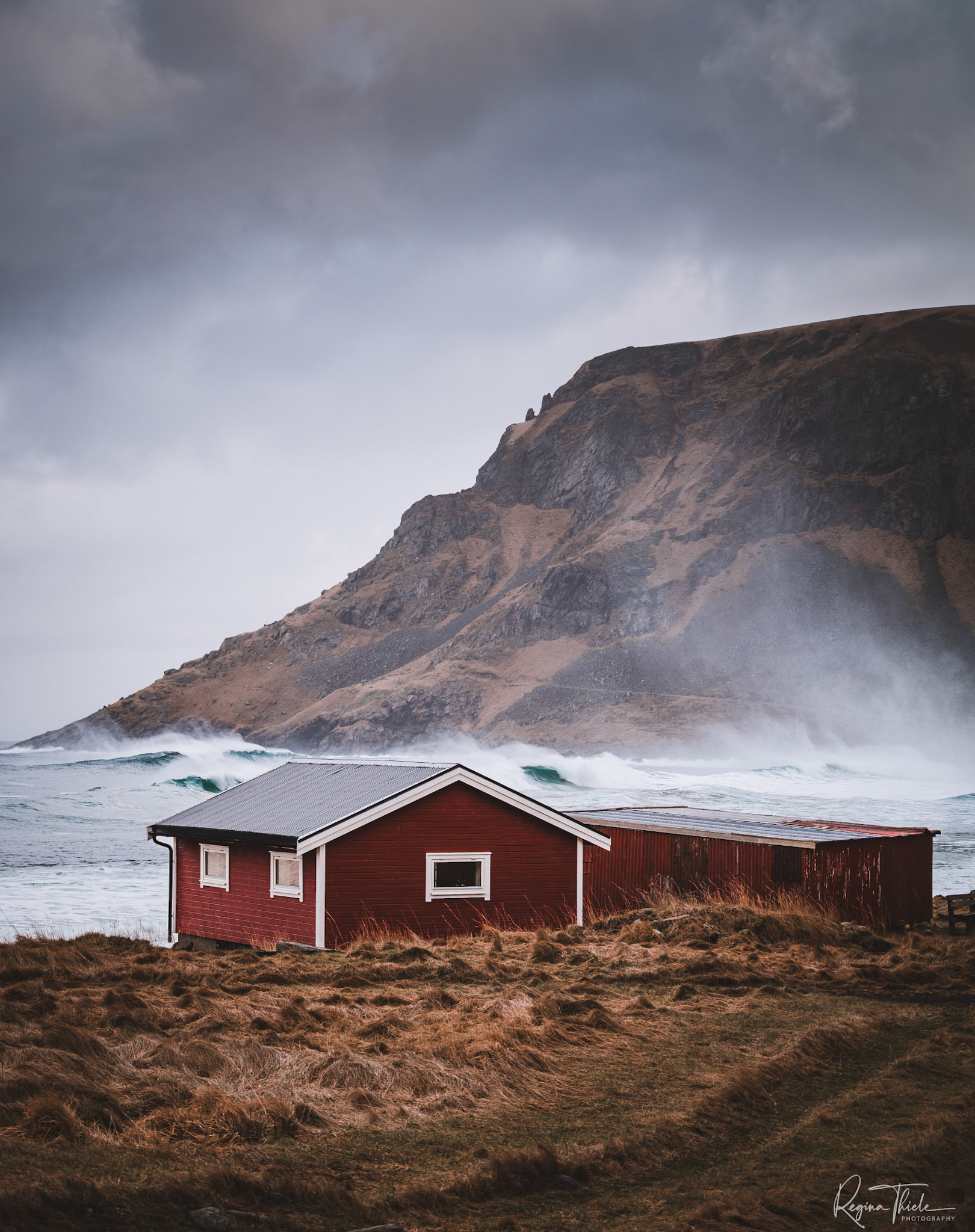 Unstad Beach / Norwegen