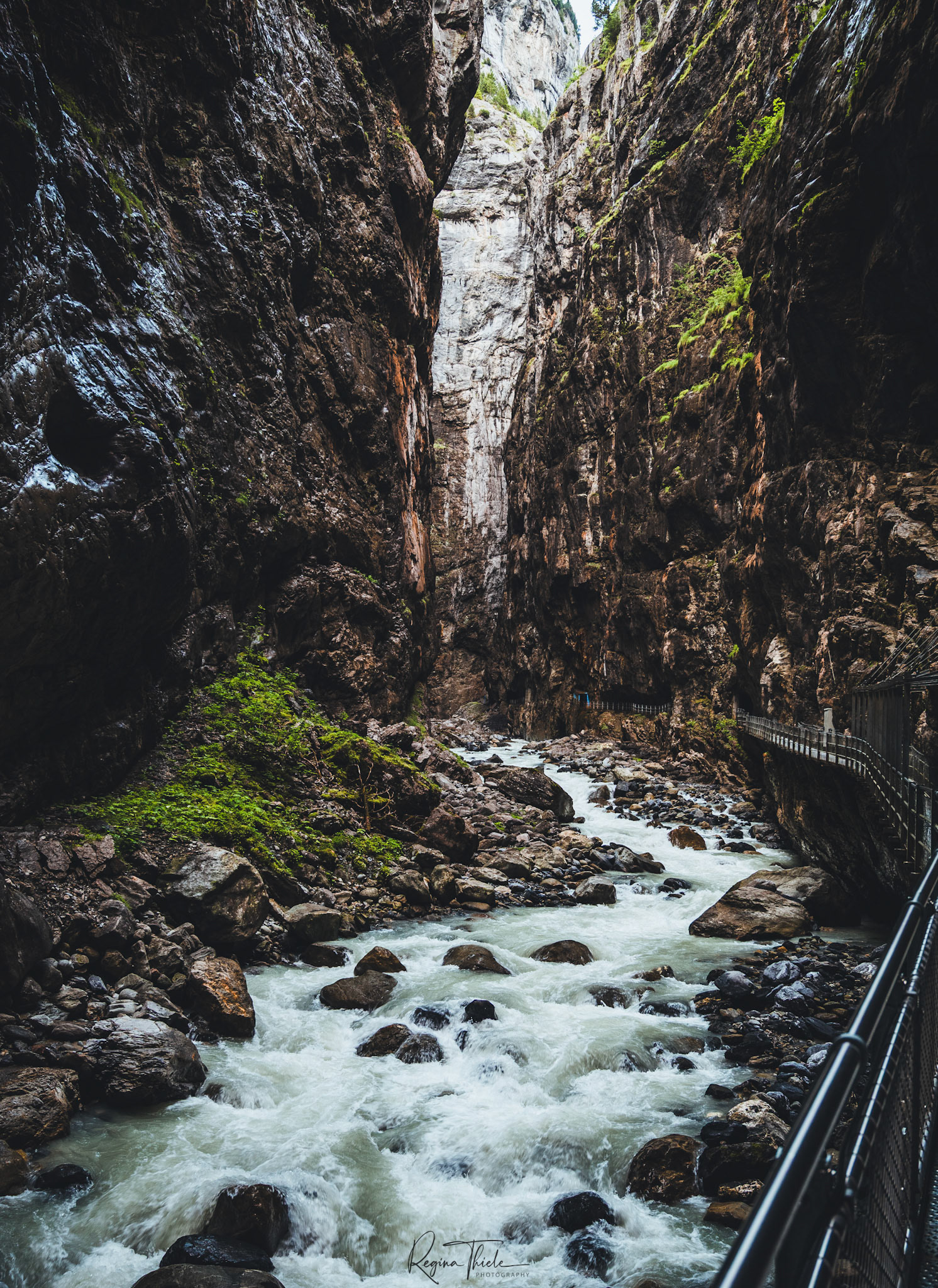 Grindelwaldgletscherschlucht / Schweiz