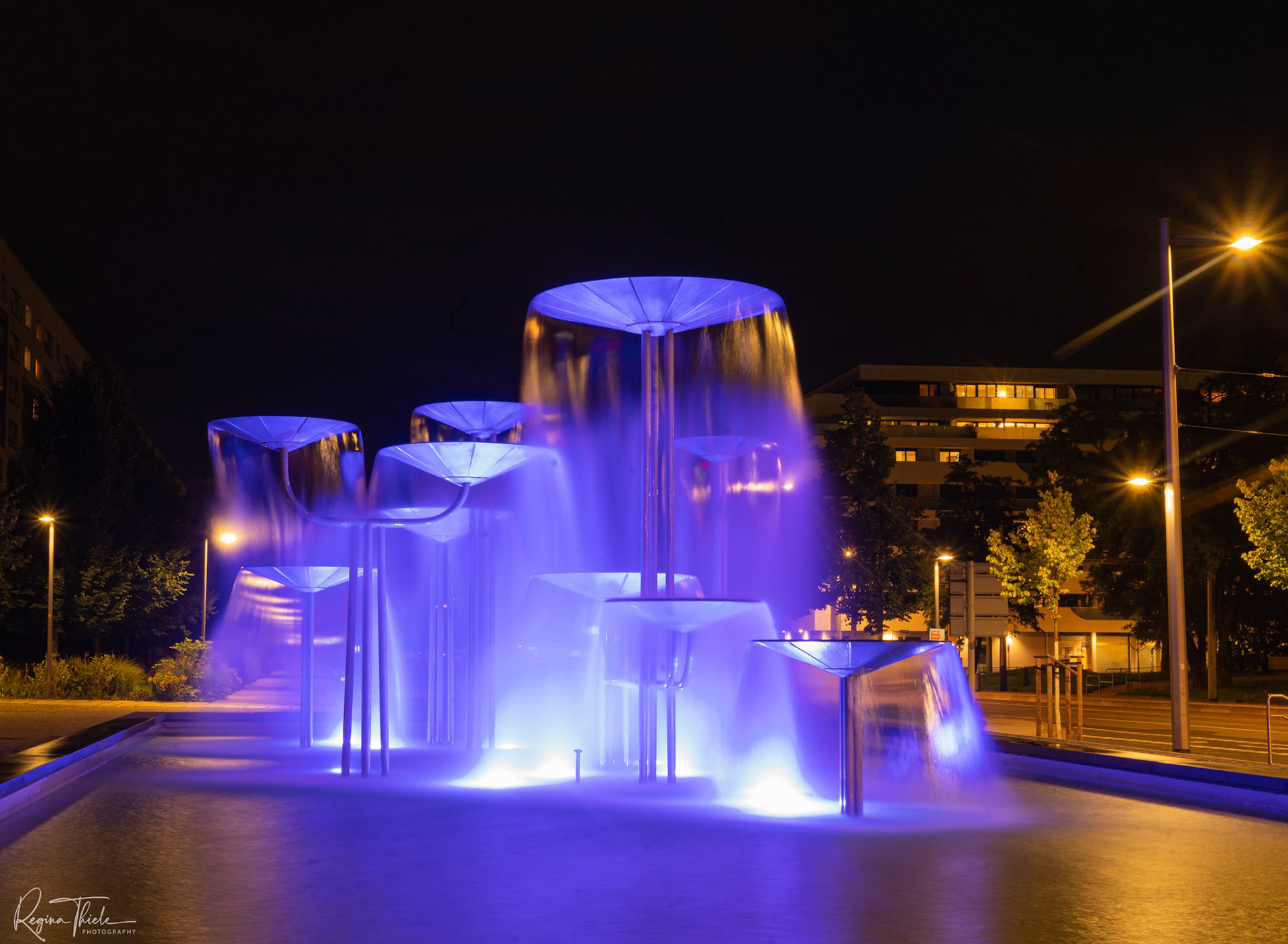 Brunnen Wallstraße Dresden / Deutschland