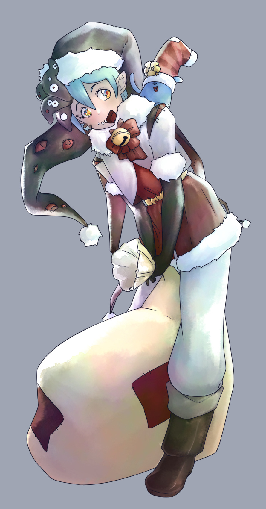 "Christmas Malphon", Holiday Design Series (Digital, 890px X 1700px, 2024)