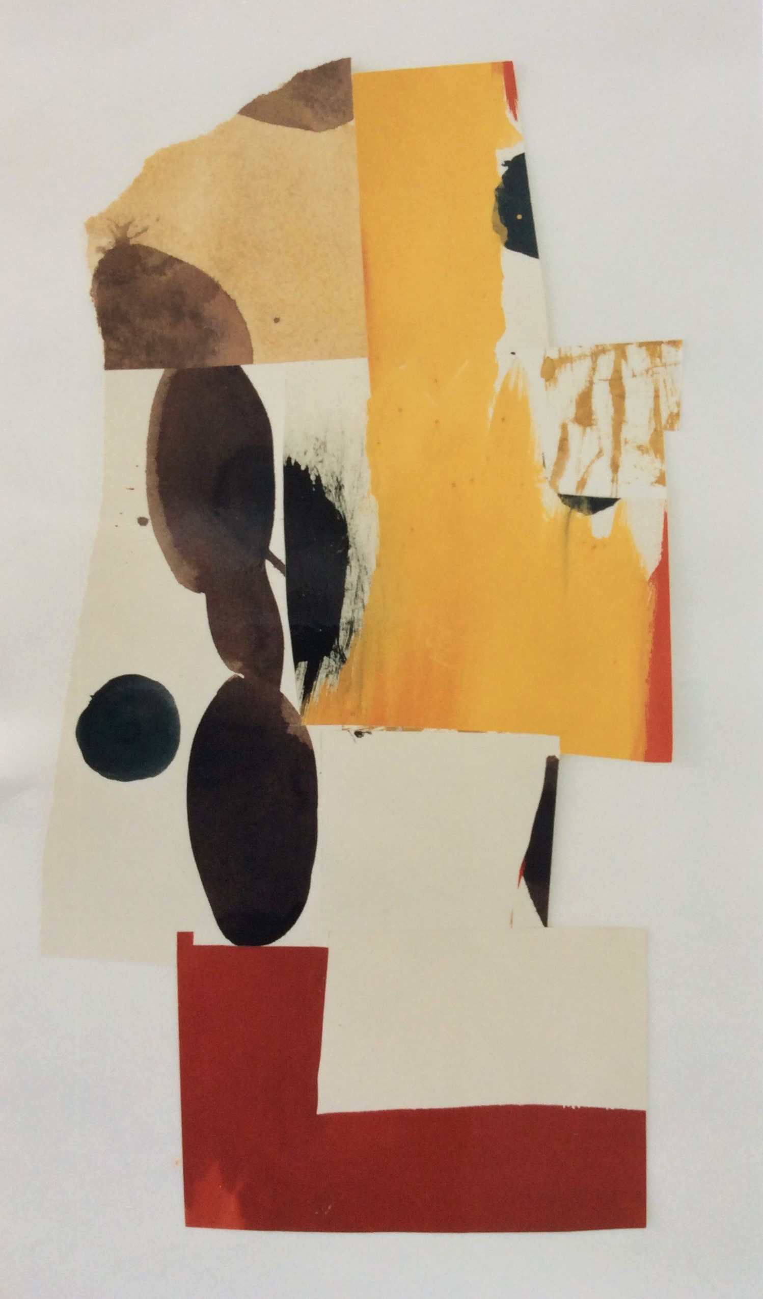 blobb!, 1994, Gouache auf Tapetenpapier, 30 x 50 cm