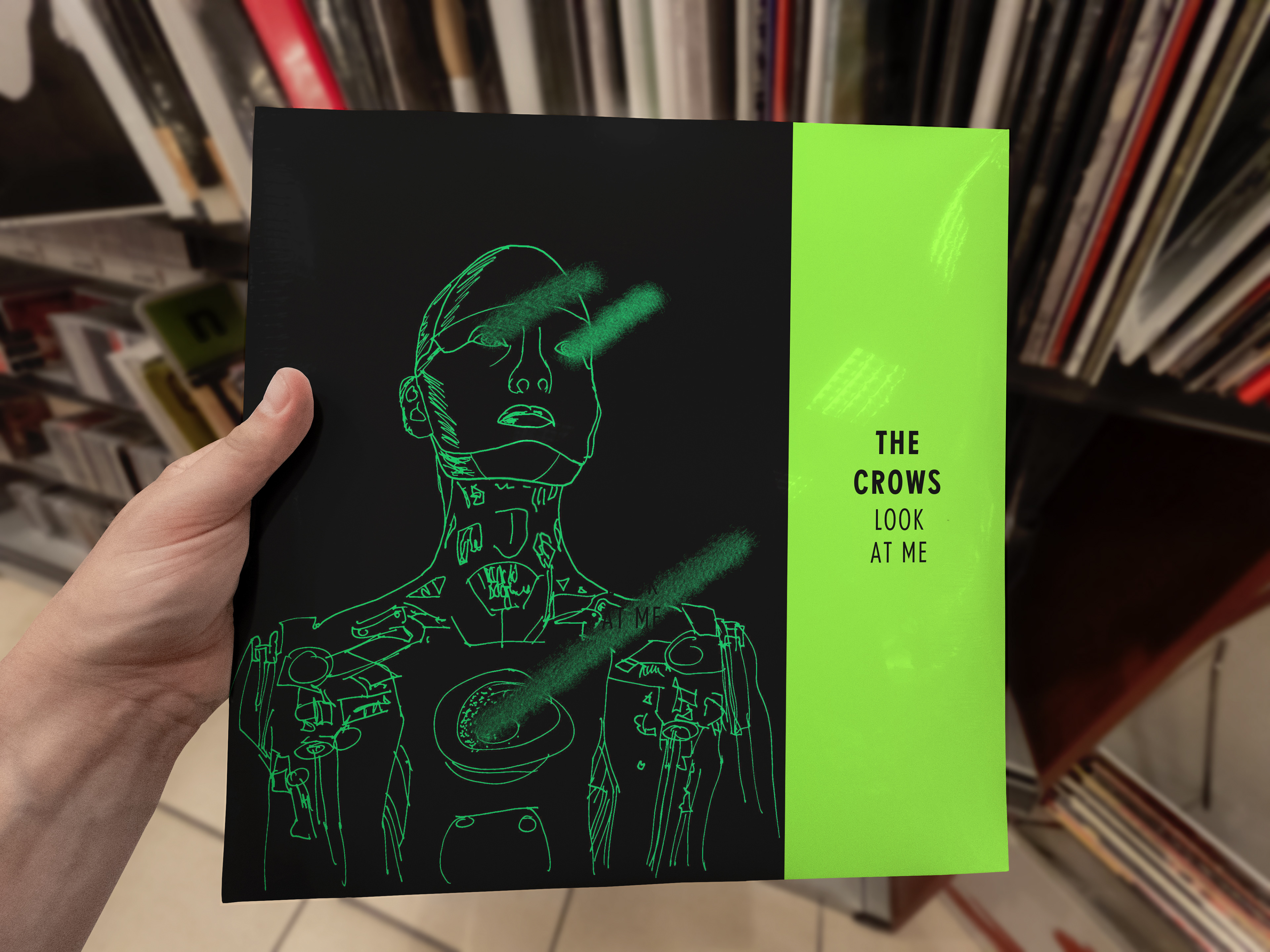 Plattencover - analoge Illustration
