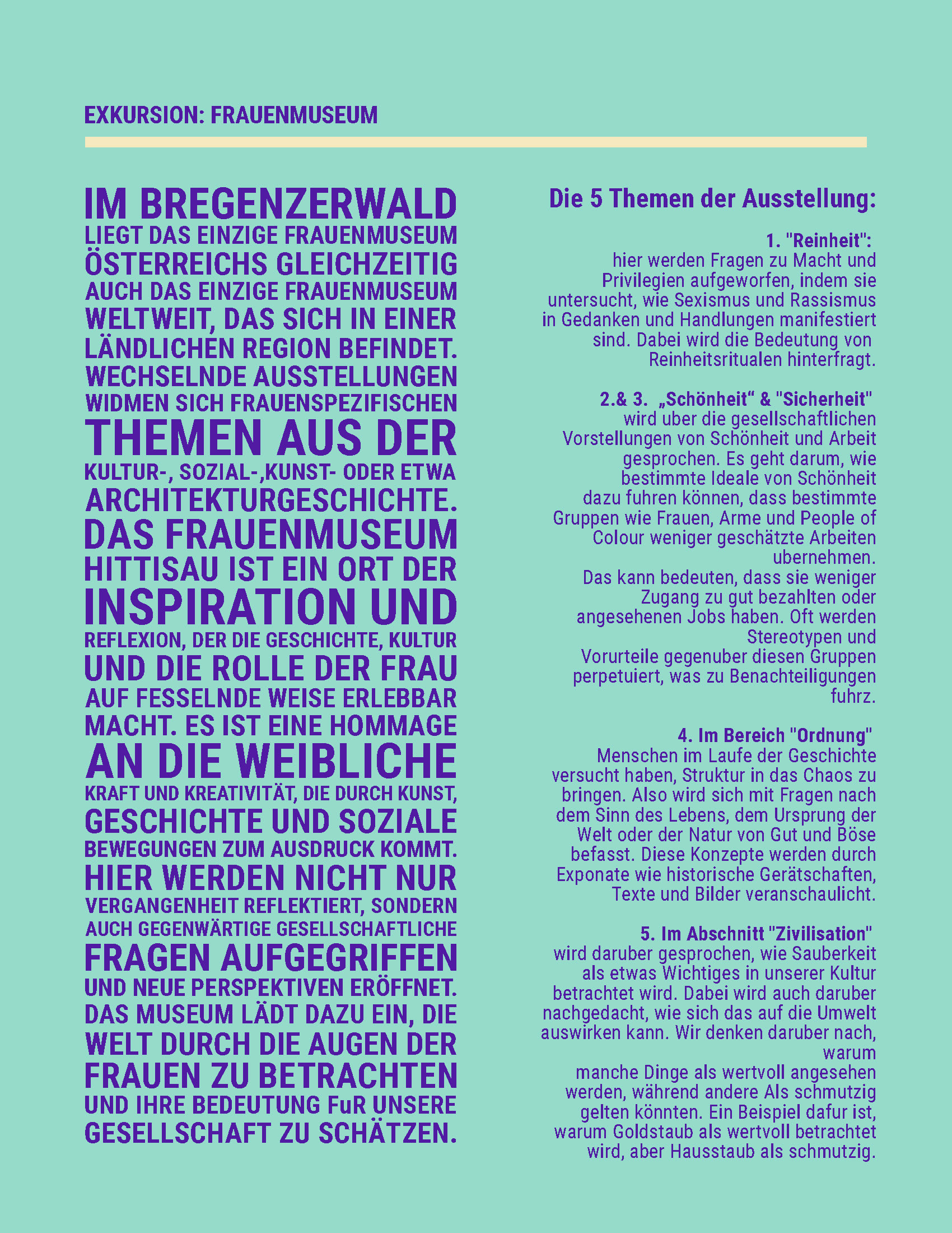 Beschreibung Kapitel
