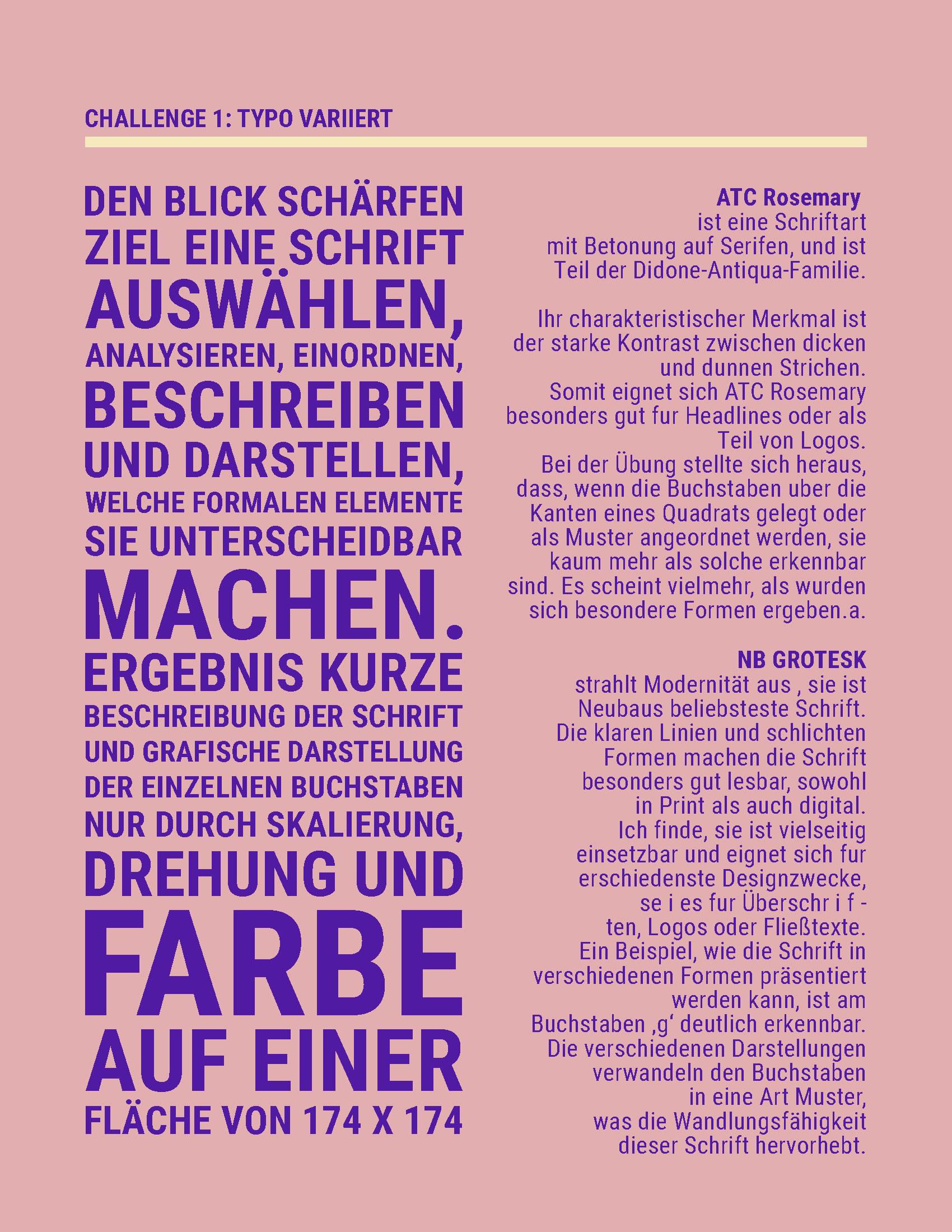 Beschreibung Kapitel