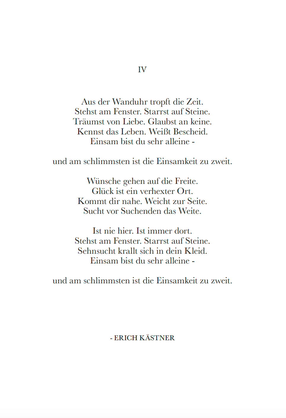 Gedicht Layout