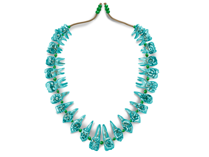 Le collier des 24 "sacrés"