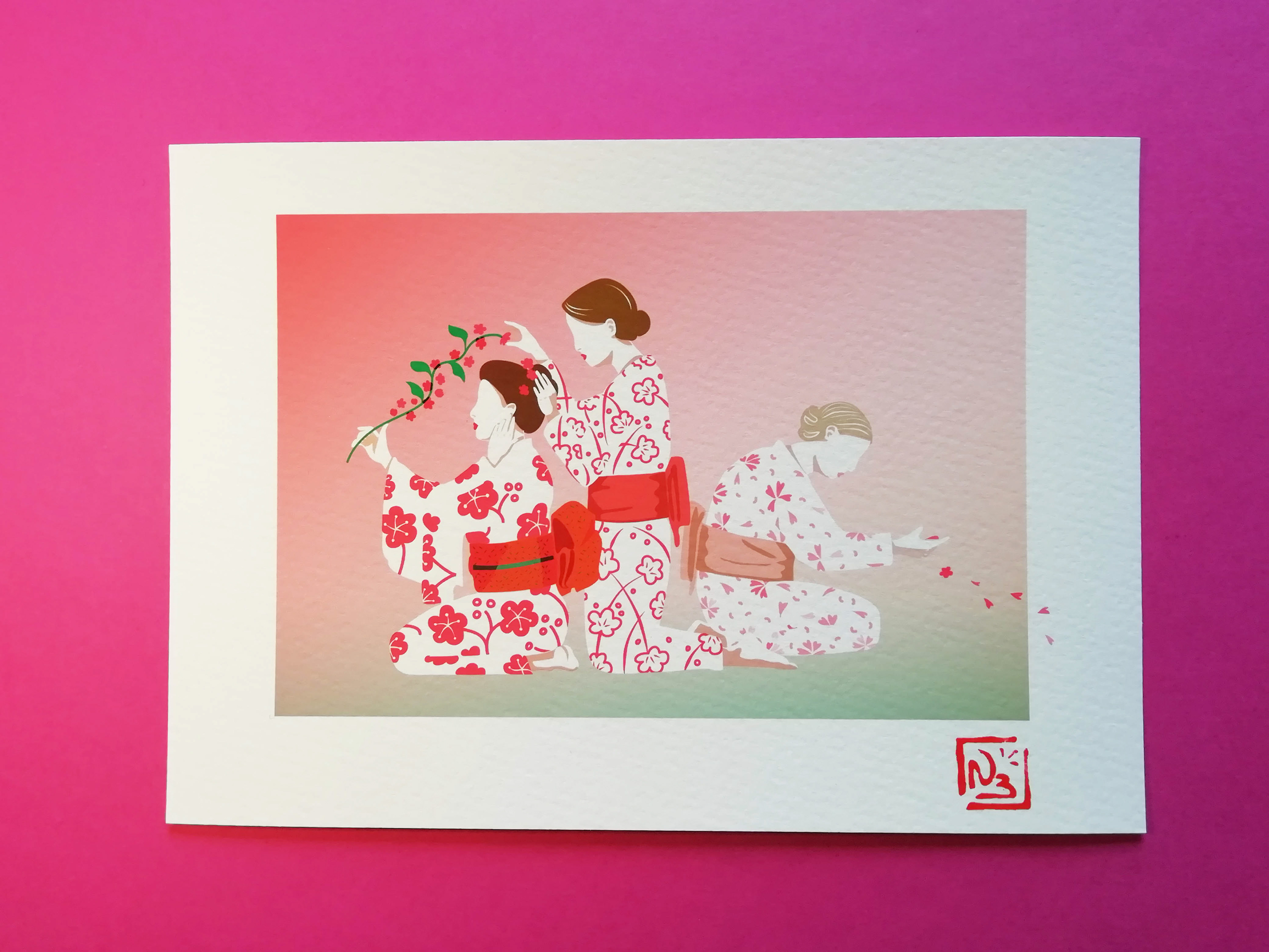 Série limitée Fine art print - Printemps - Beauté éphémère