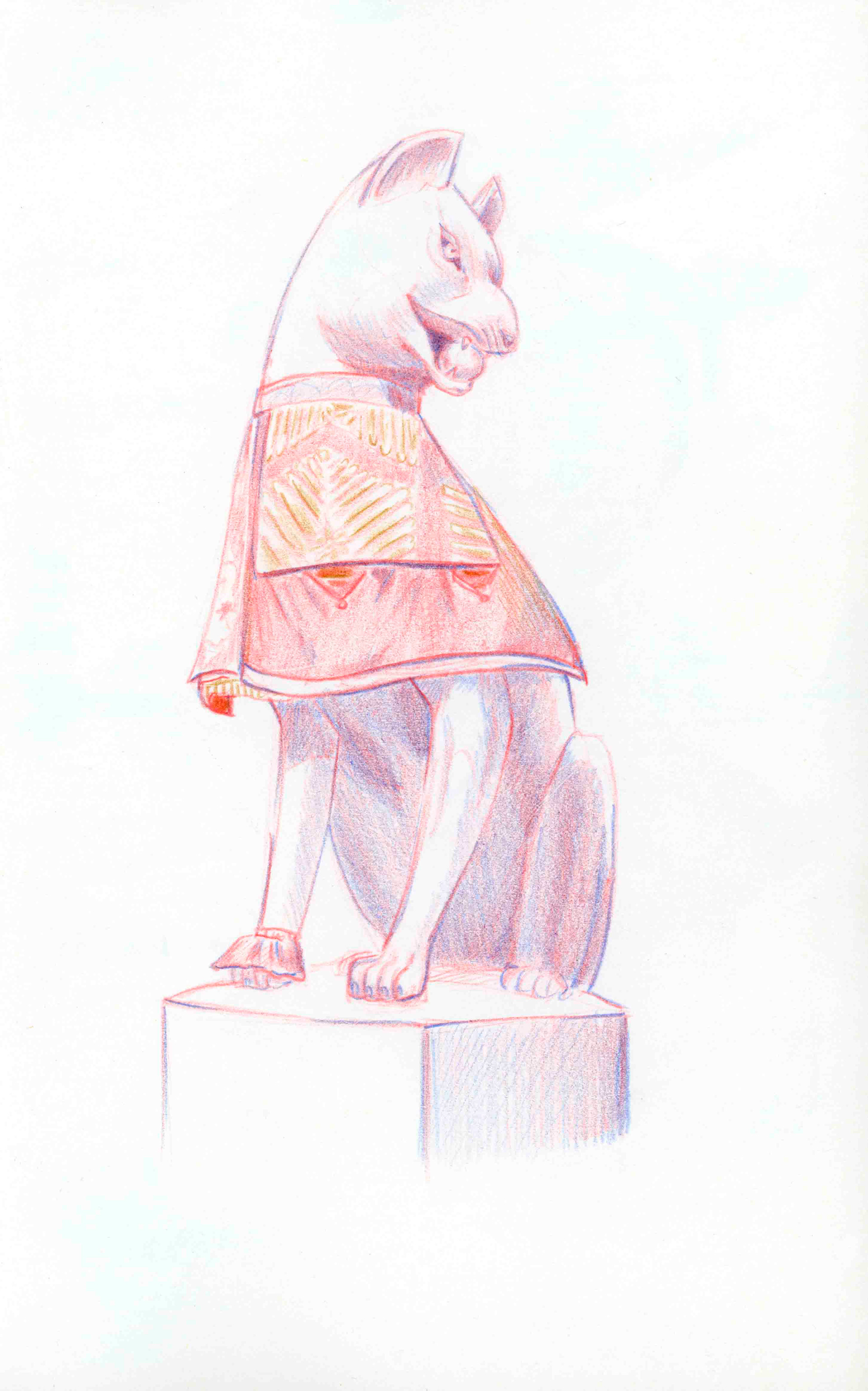 Inari statue