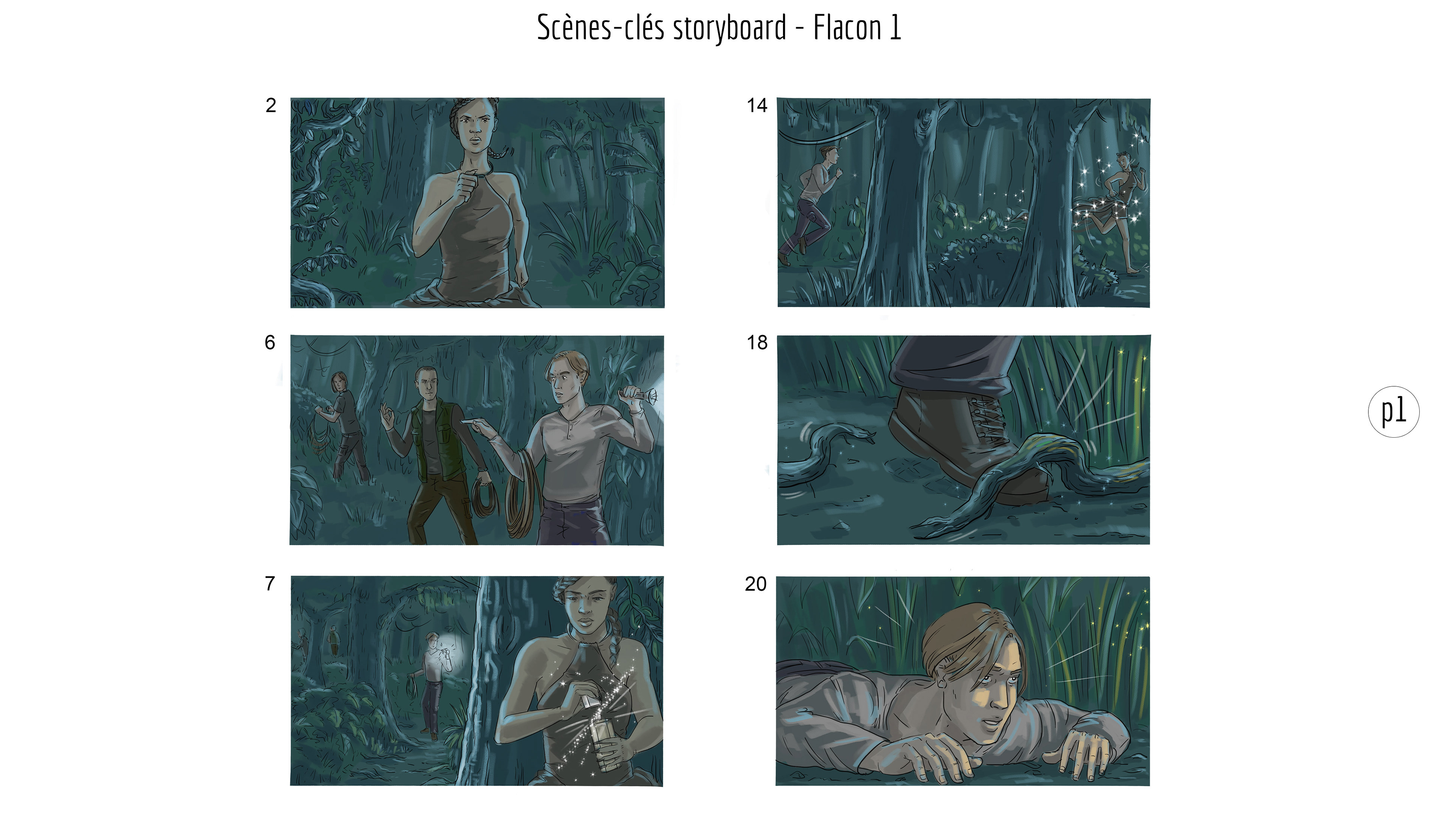 Storyboard Rendu couleur