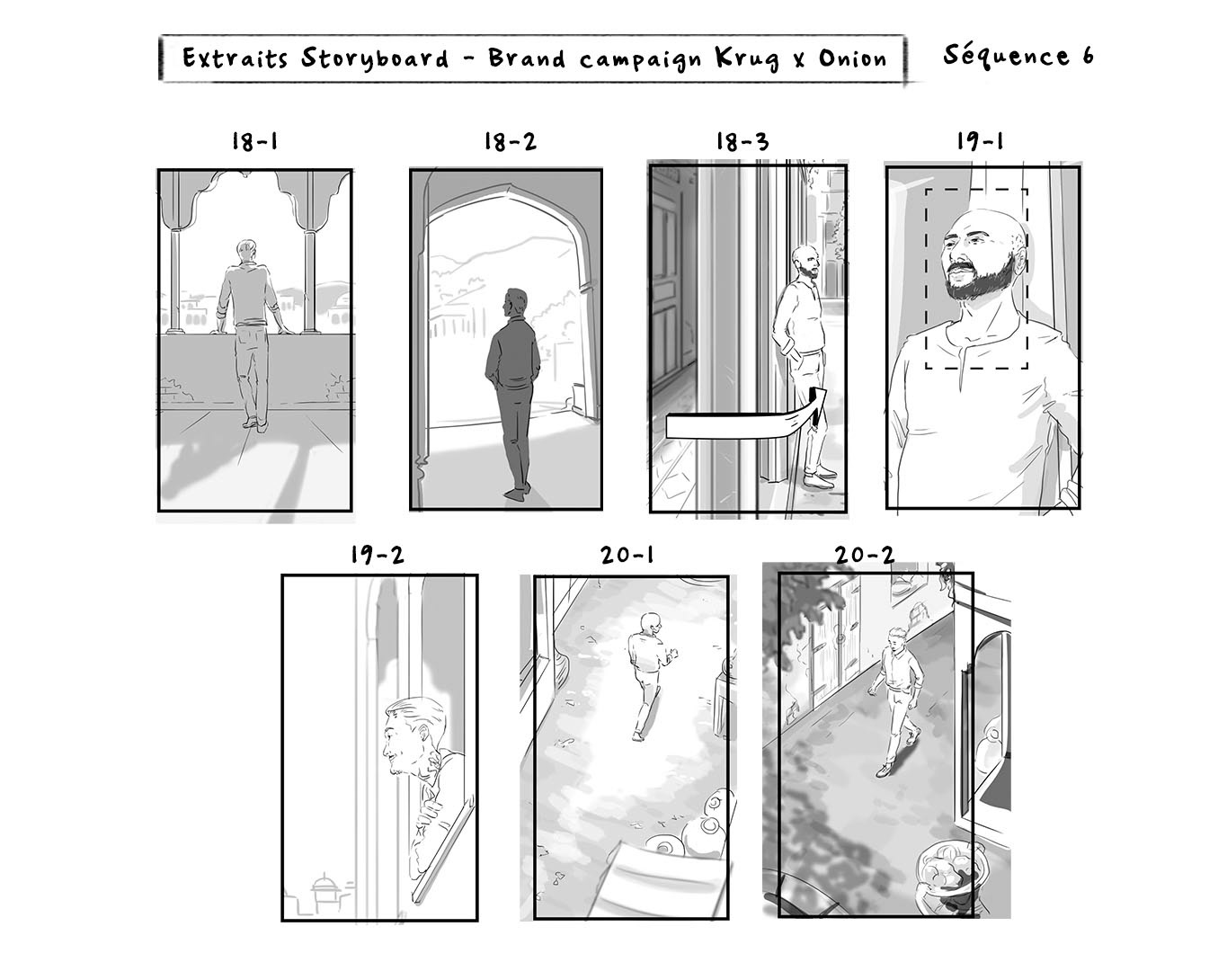 Storyboard 9/16e Krug champagne - extrait