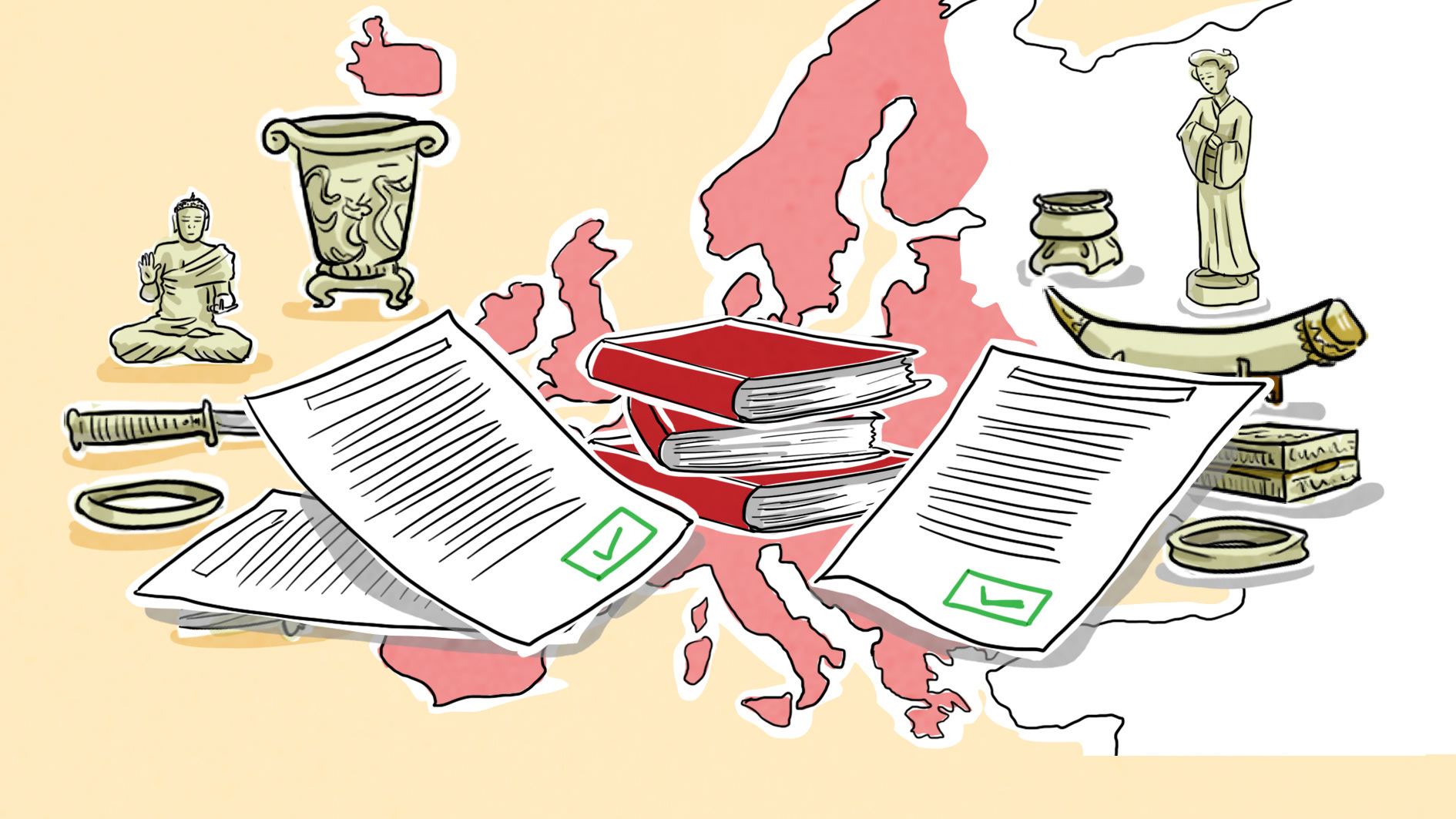 Illustration vidéo pédagogique - cas pour l'Europe