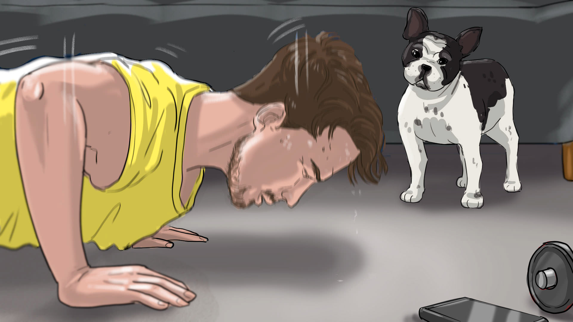 Storyboard couleur Esthima - extrait