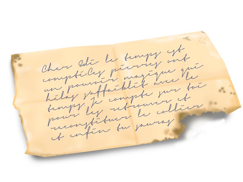 Vieille lettre manuscrite