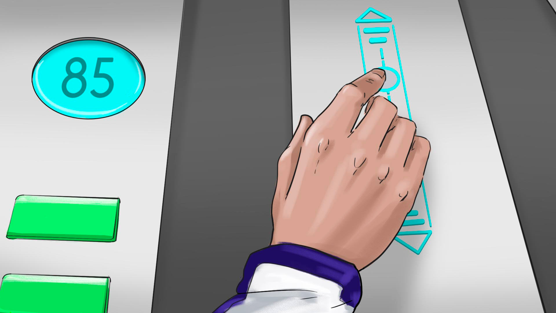 Storyboard - illustrations finalisées (extrait)