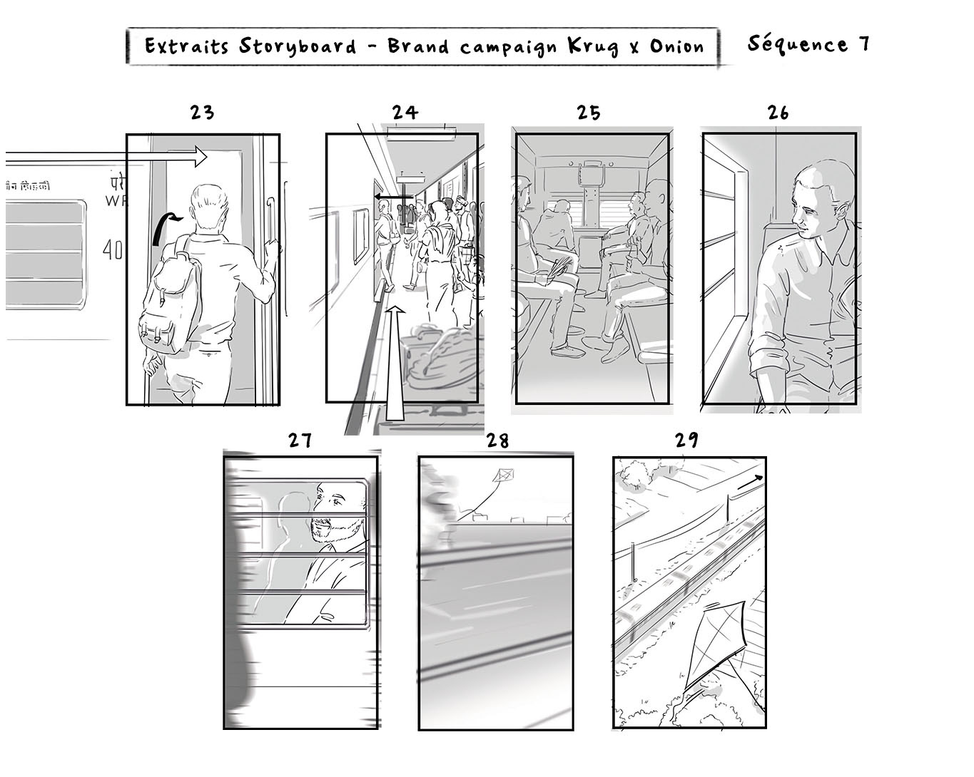 Storyboard 9/16e Krug champagne - extrait