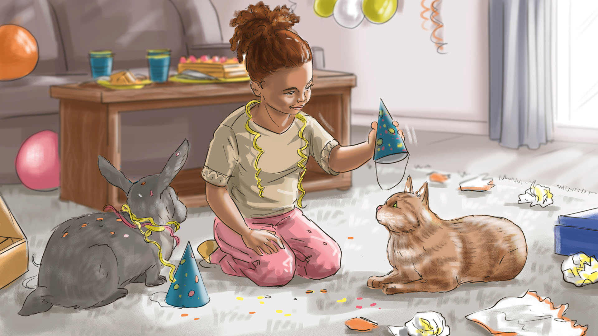 Storyboard couleur Esthima - extrait