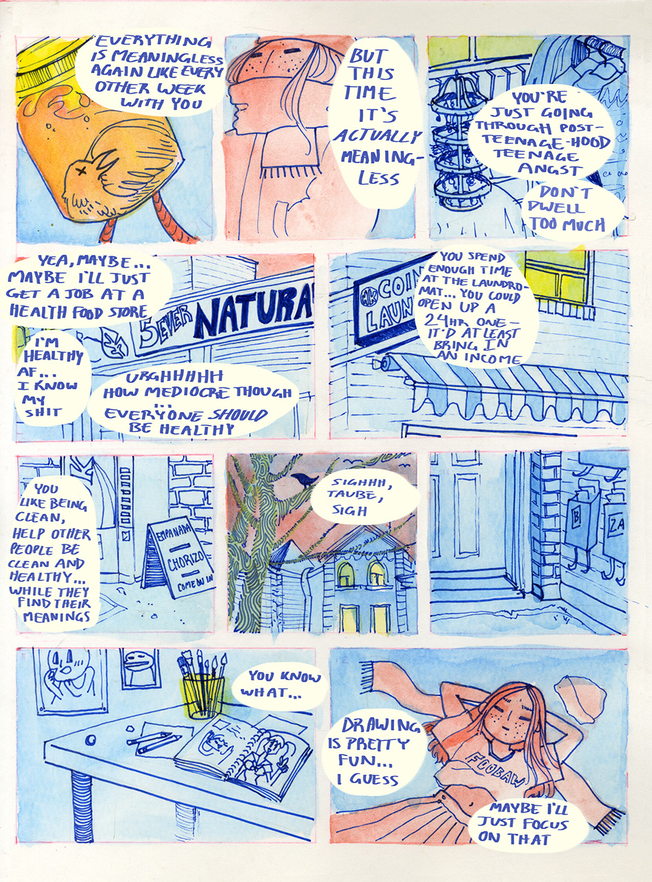 The Contemplative Adventures of SWIM & Taube - Page 2