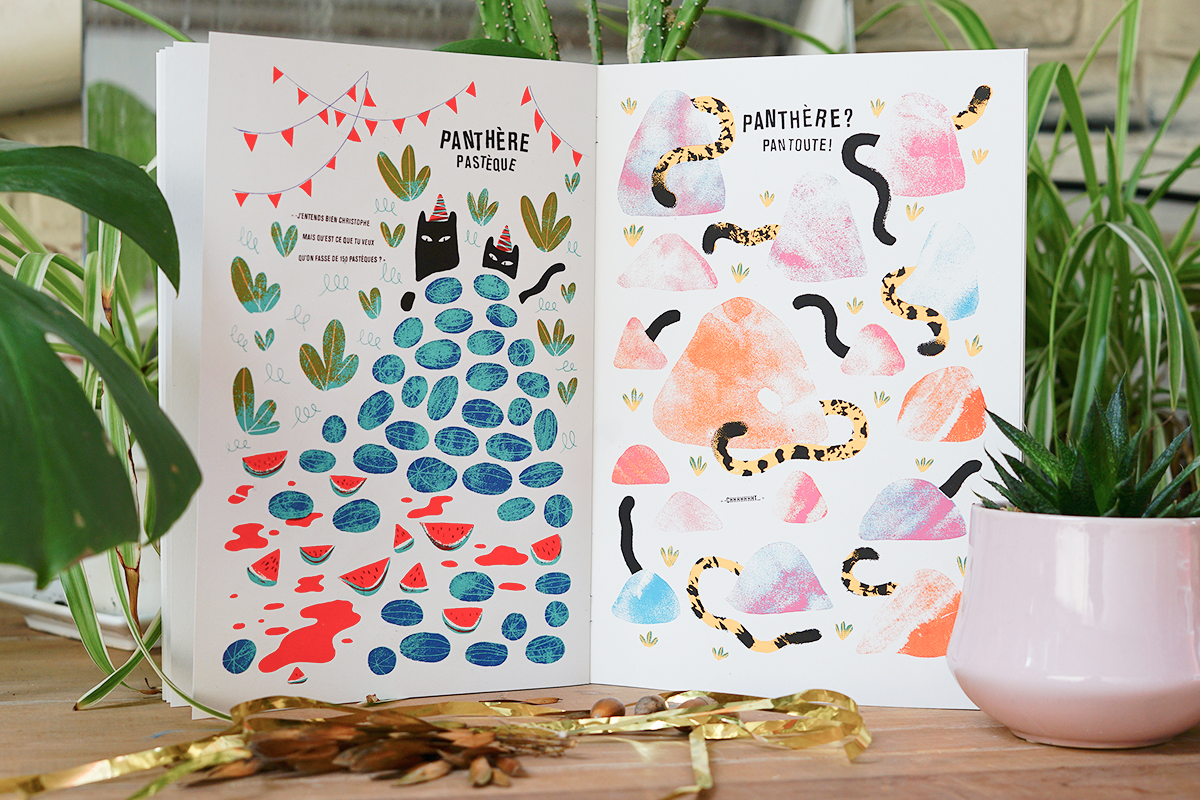 Panthère Party - Double page