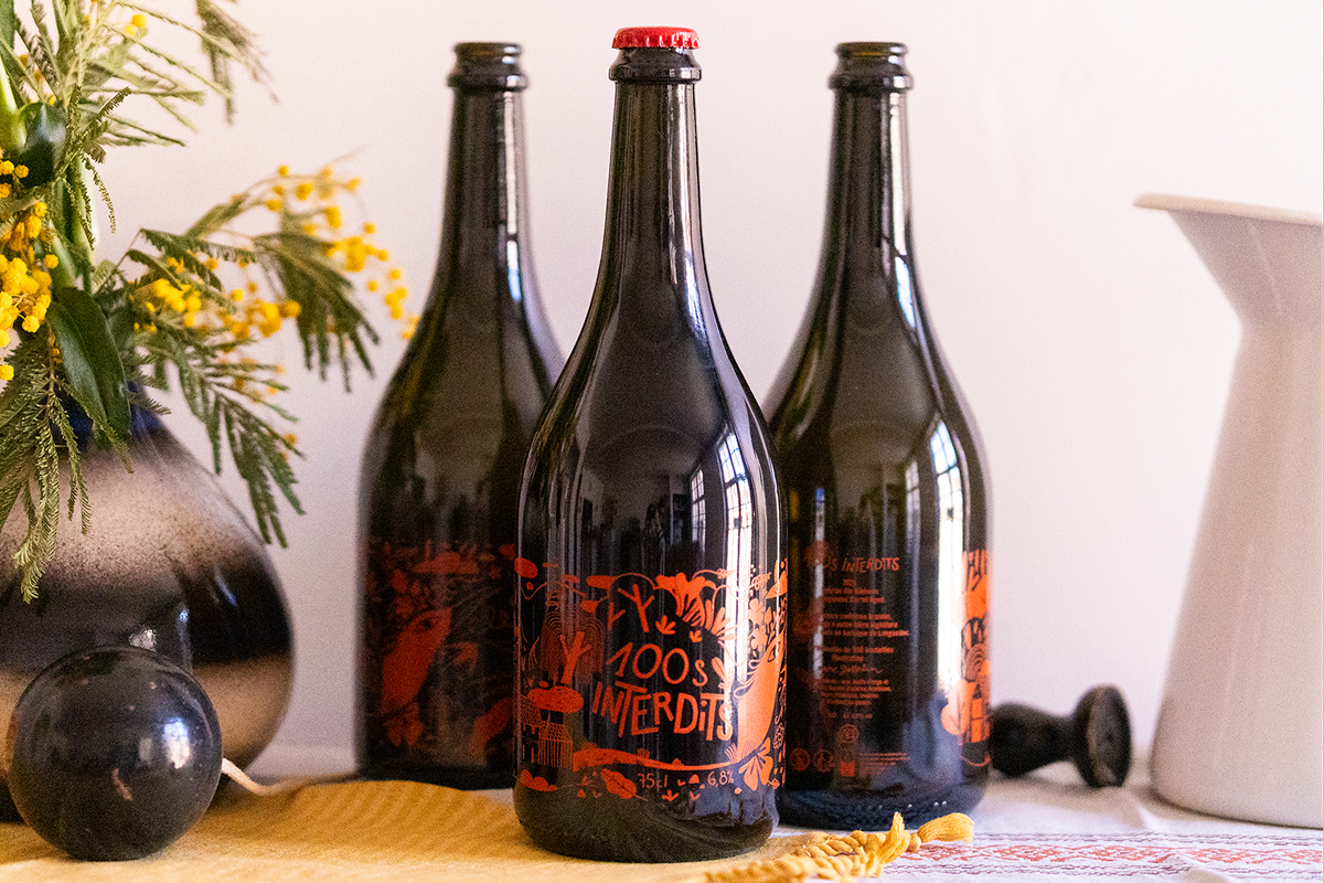 Bouteilles de Bières sérigraphiées