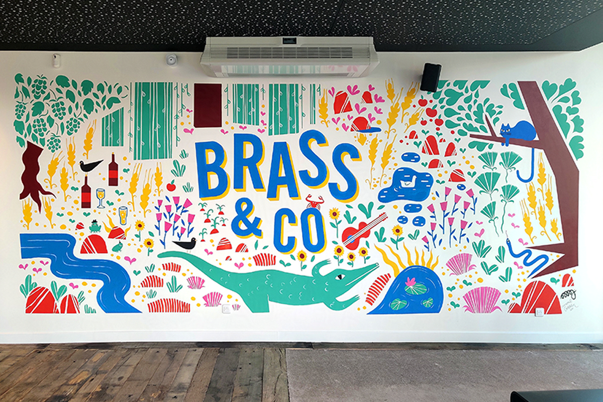 Brass & Co - Mural