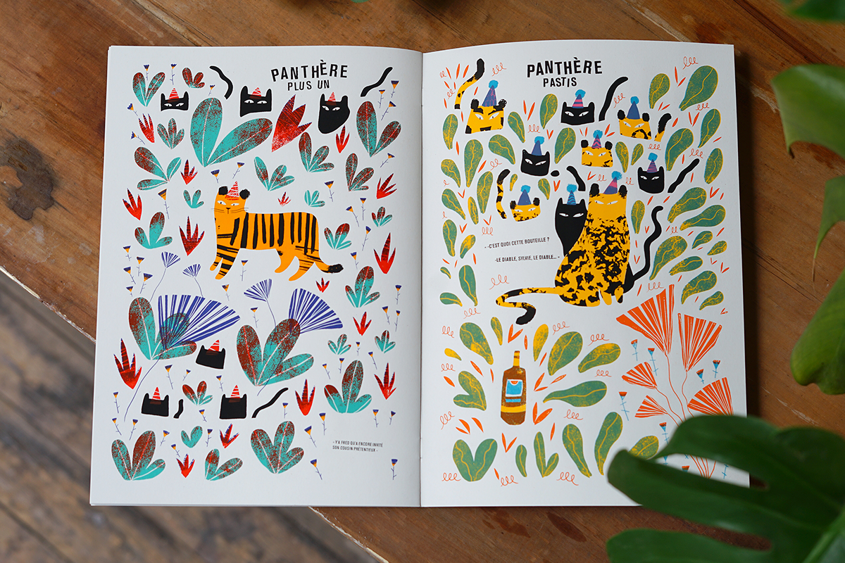 Panthère Party - Double page