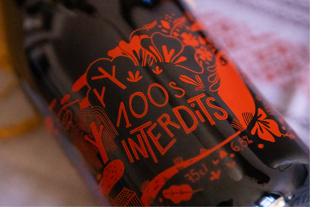 Bouteilles de Bières sérigraphiées - avant