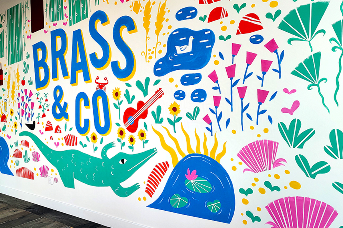 Brass & Co - Mural