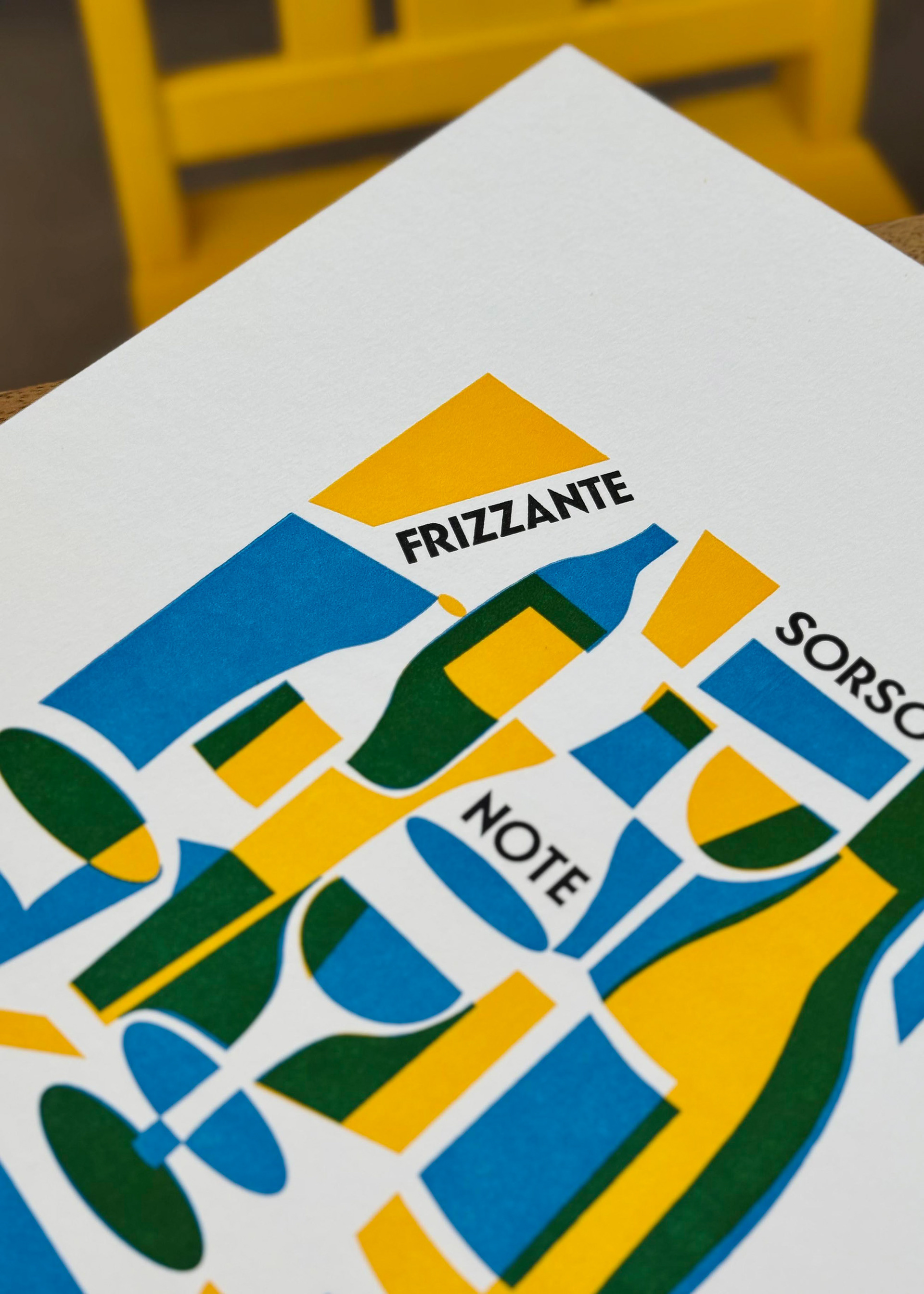 handmade poster typography Helga Aversa inchiostro festival archivio tipografico