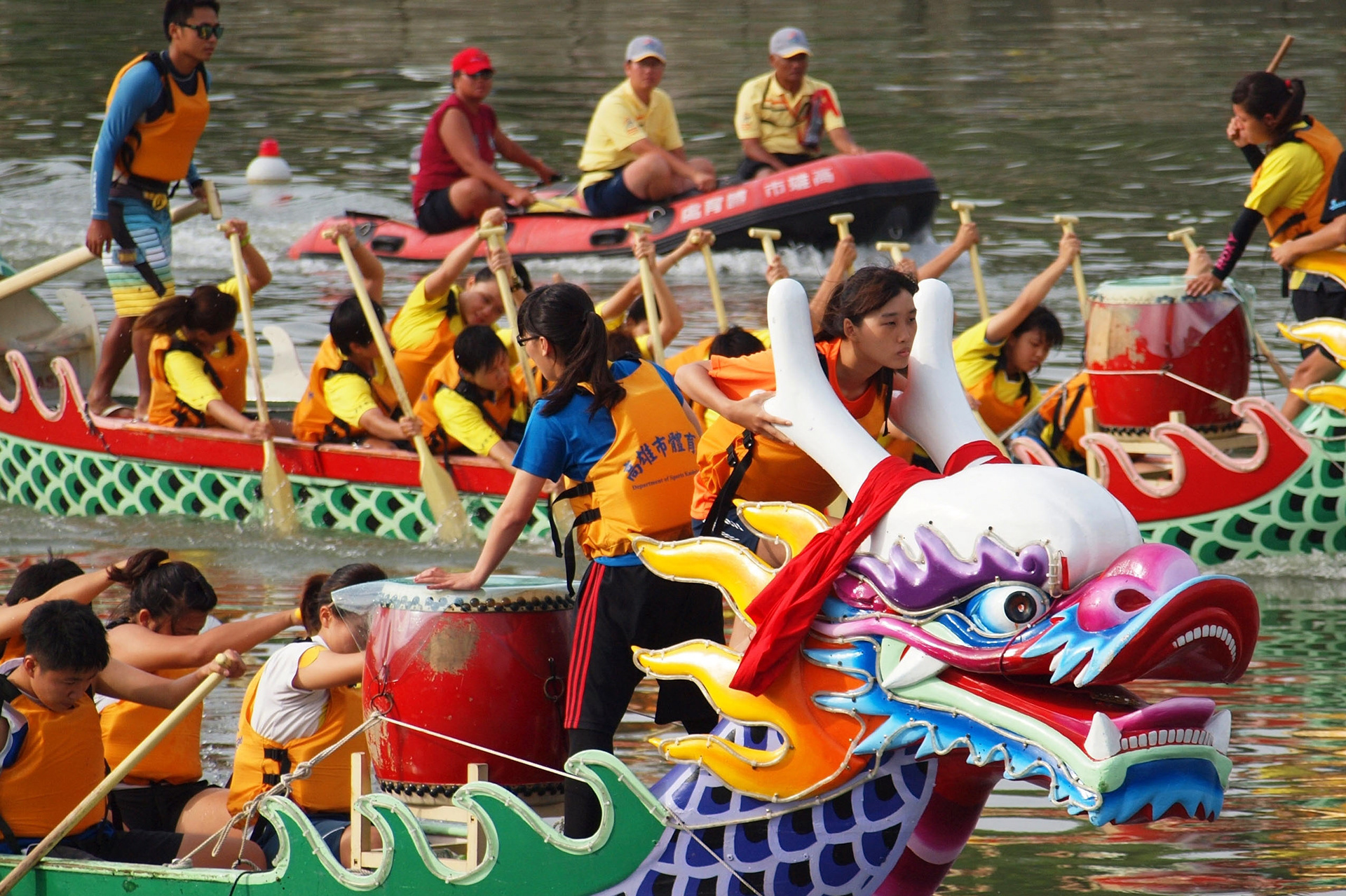 Sourced Image: The Dragon Boat Race Taiwan, China