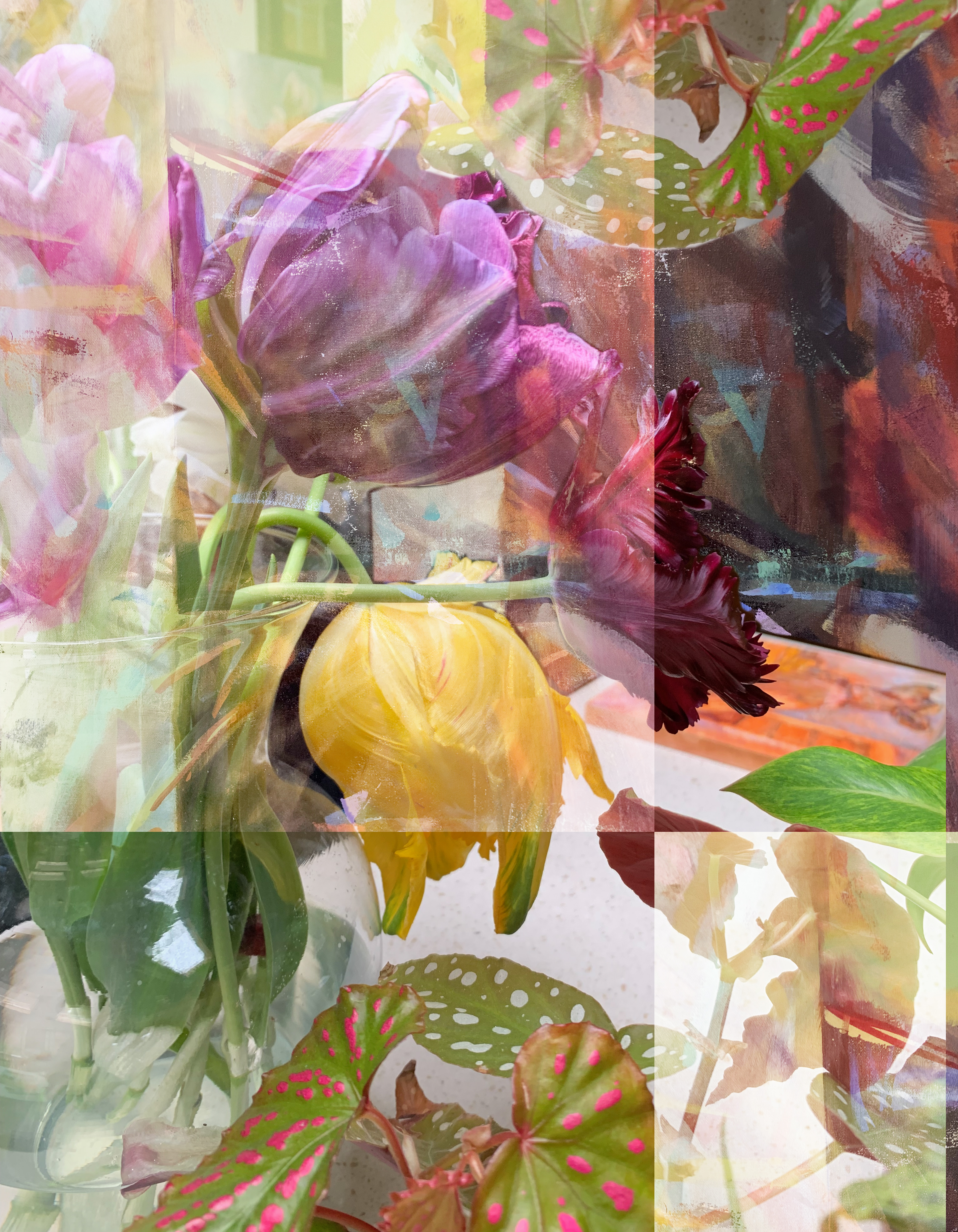 assemblage from photos