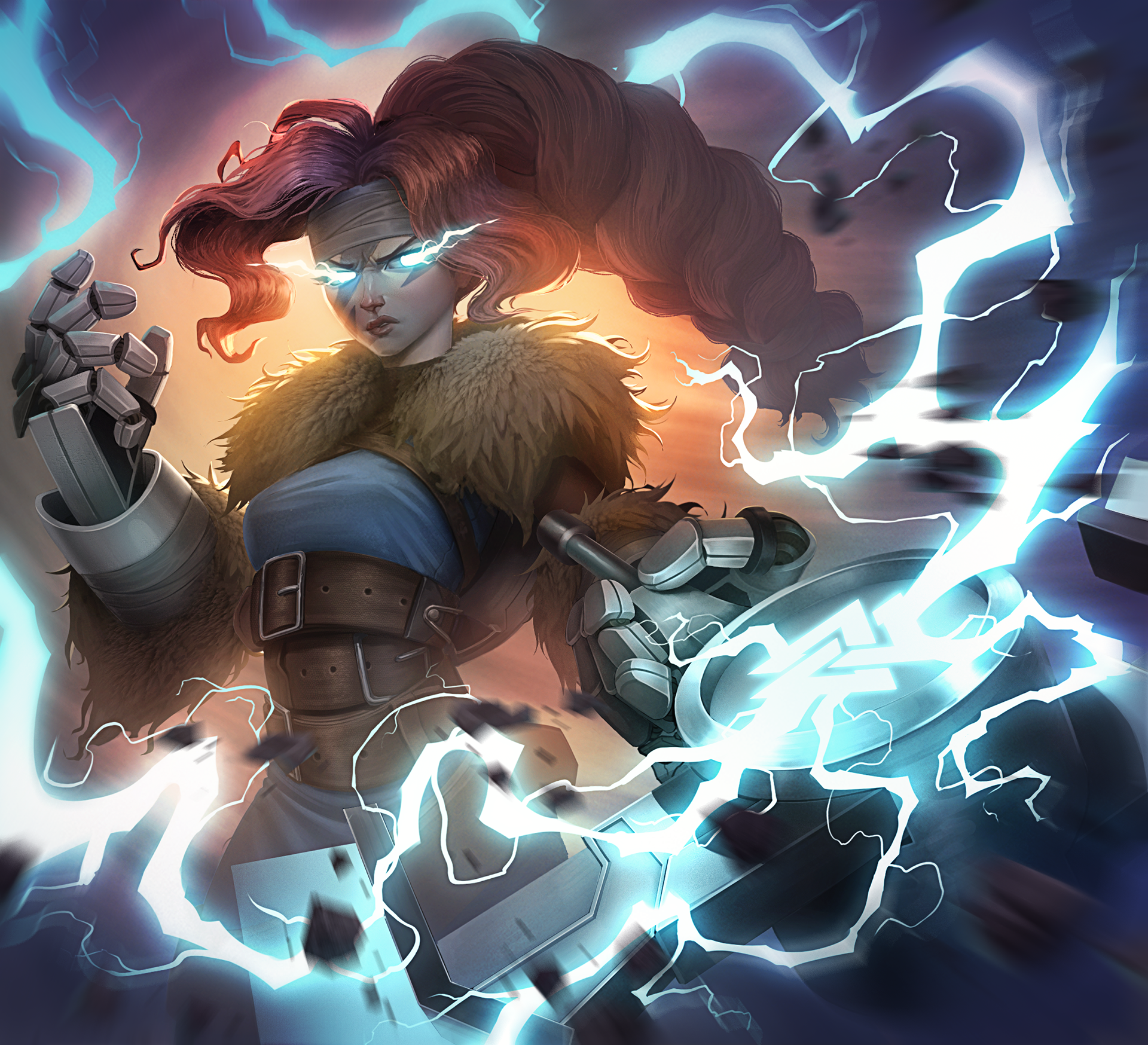 Hilda The Barbarian - TCG Illustration