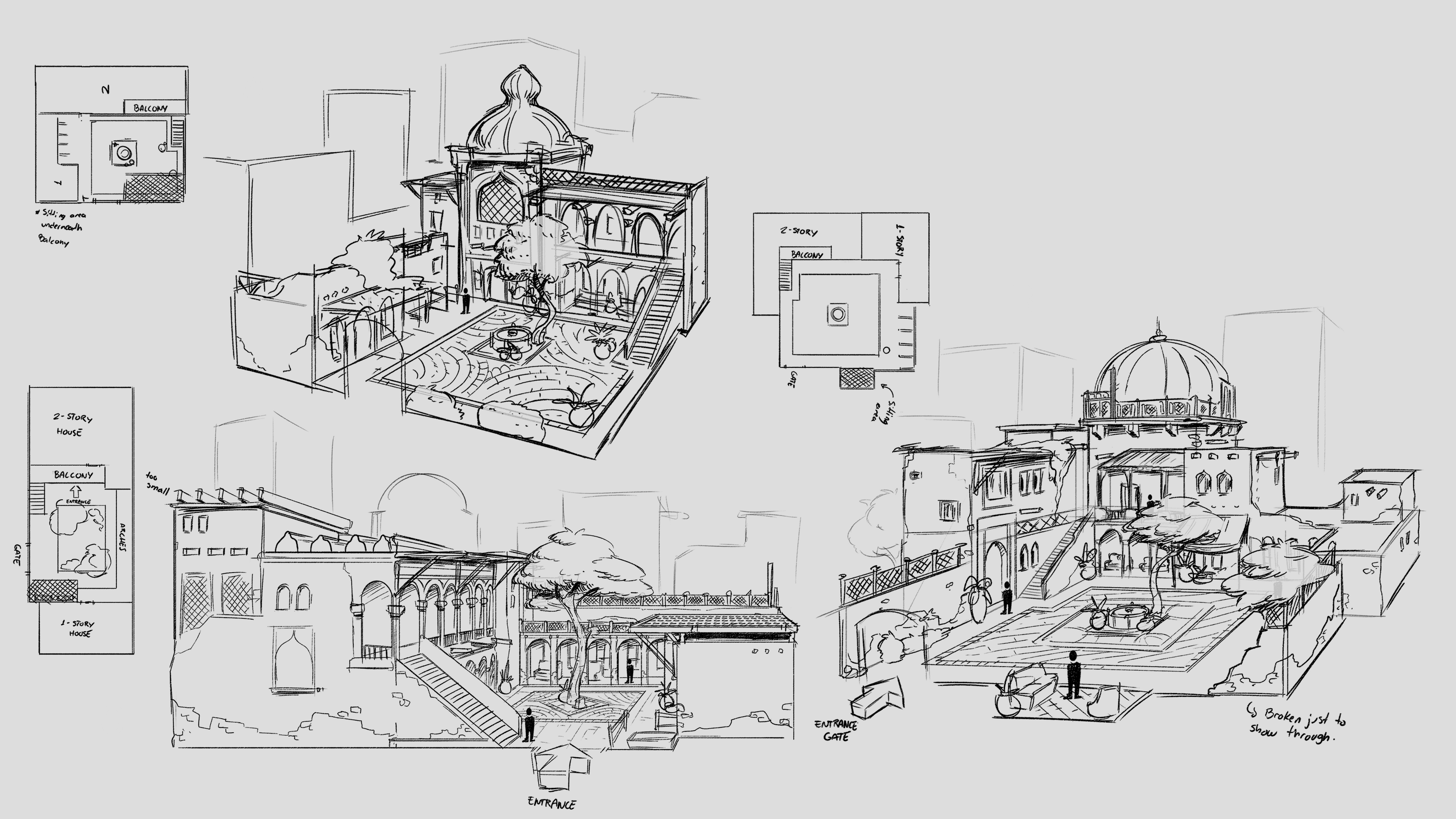 Exploration Sketches