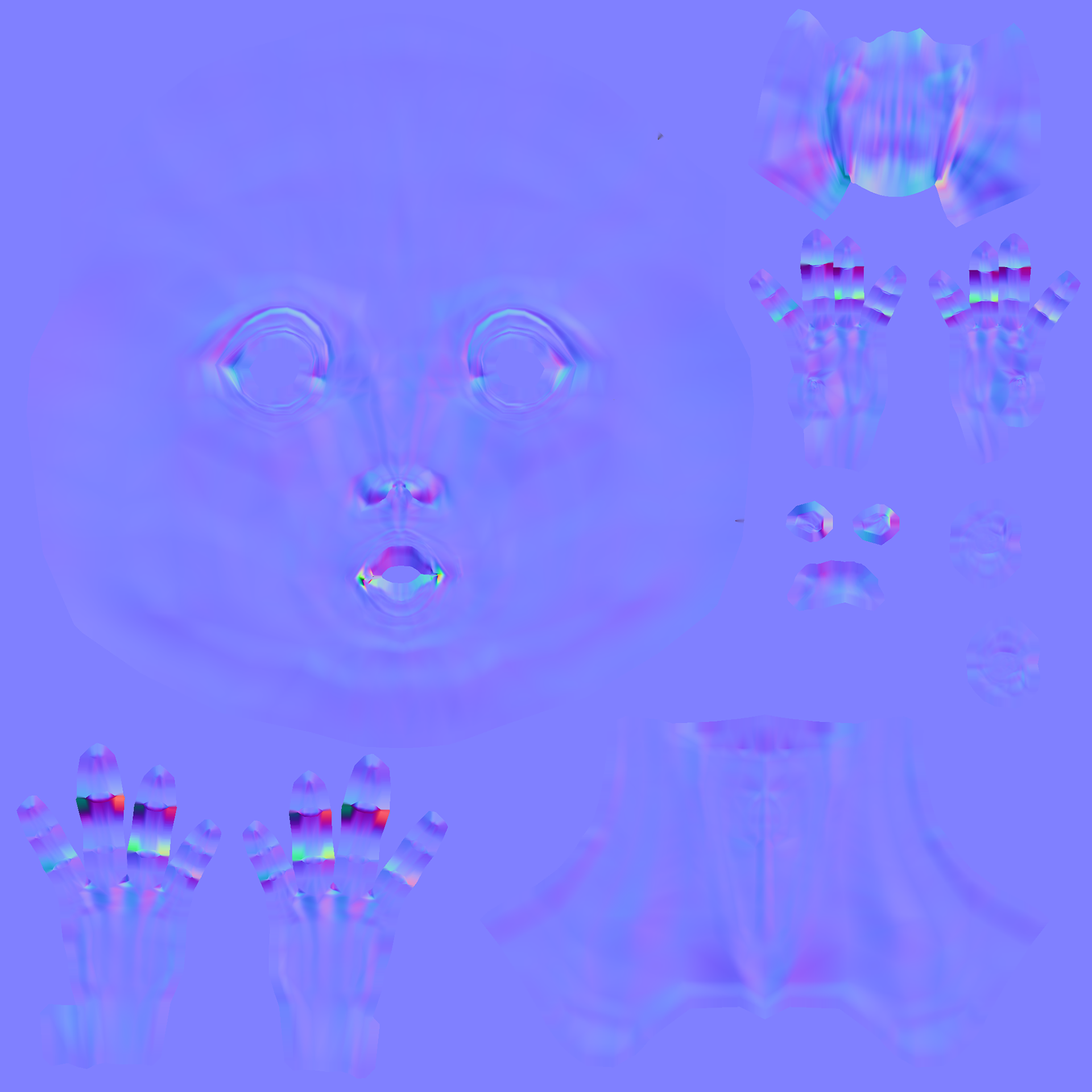 Normal Map Bake 1