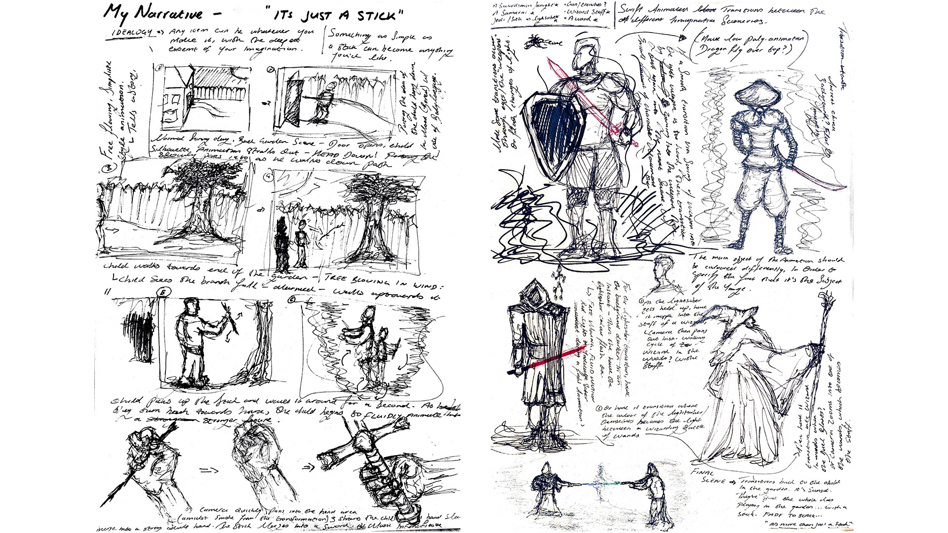 Storyboard and Development